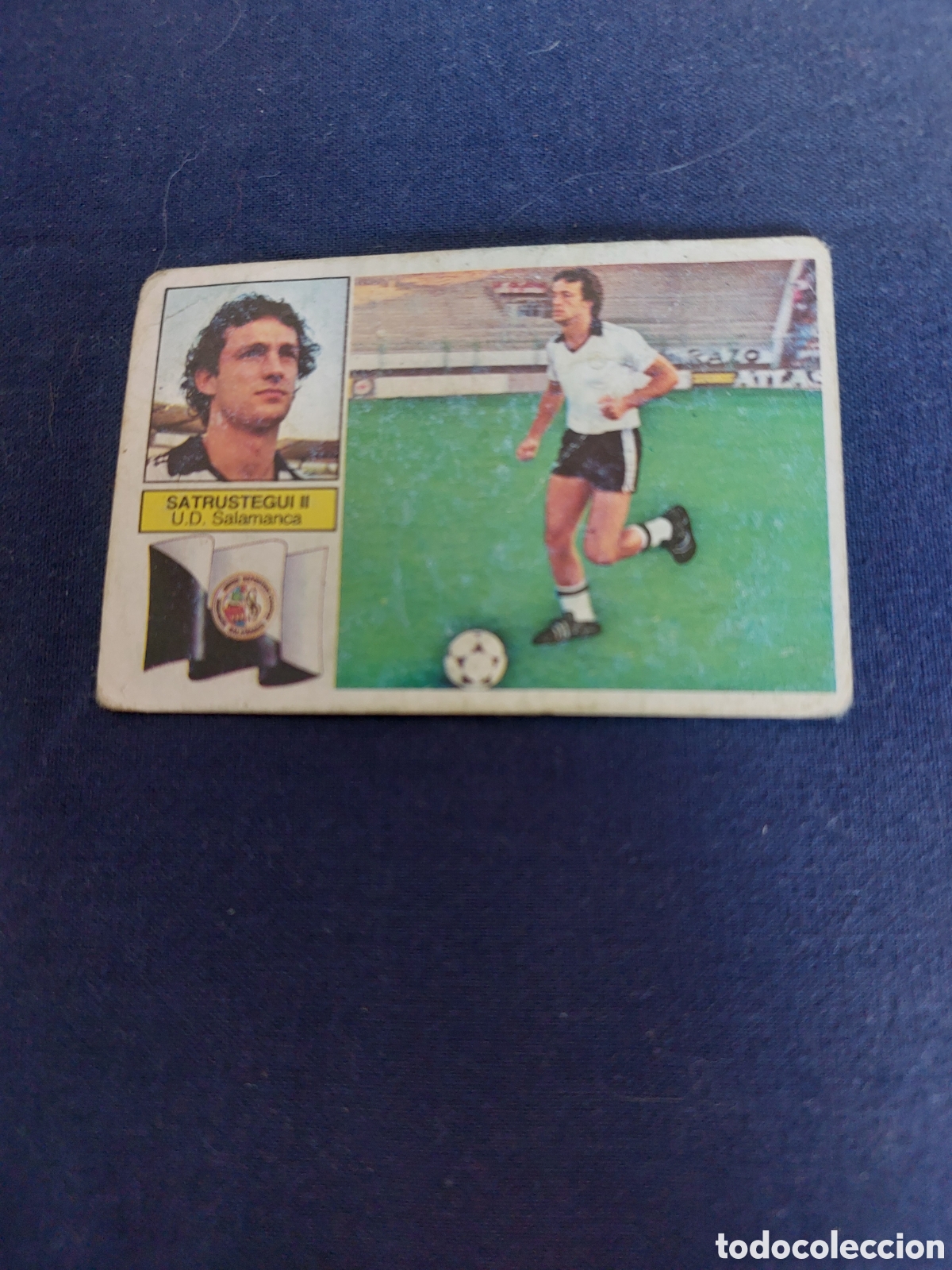 Cromos de f&uacute;tbol: Satrustegui II coloca salamanca 82/83