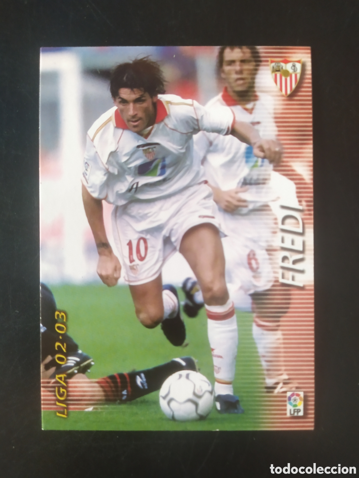 Figurine di Calcio: Megafichas 2002 2003 02 03 panini Fredi n&ordm; 283 Sevilla megacracks
