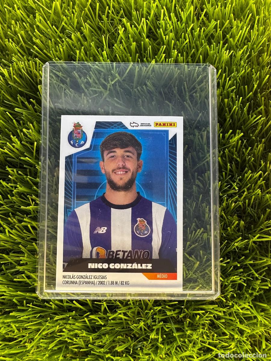Cromos de f&uacute;tbol: N&ordm; 278 Nico Gonz&aacute;lez Oporto Futebol Liga Portuguesa 23 24