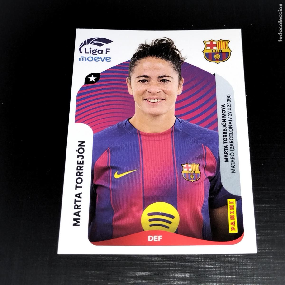 Cromos de f&uacute;tbol: 87 A MARTA TORREJON FC BARCELONA CROMOS LIGA F MOEVE FEMENINA PANINI 2025 2026 25 26