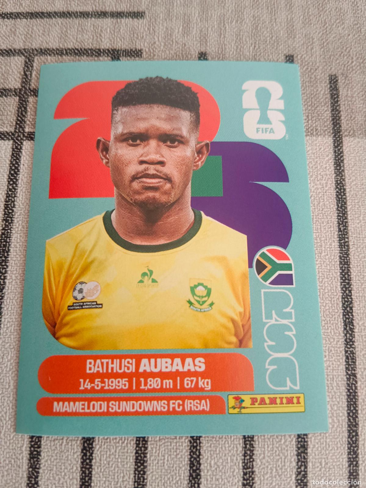 Cromos de f&uacute;tbol: MUNDIAL 2026 ESTADOS UNIDOS USA MEXICO MEJICO CANADA RSA 14 RSA14 BATHUSI AUBAAS SUD&Aacute;FRICA FIFA