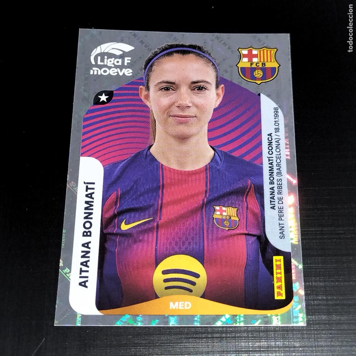 Cromos de f&uacute;tbol: 93 AITANA BONMATI FC BARCELONA CROMOS LIGA F MOEVE FEMENINA PANINI 2025 2026 25 26