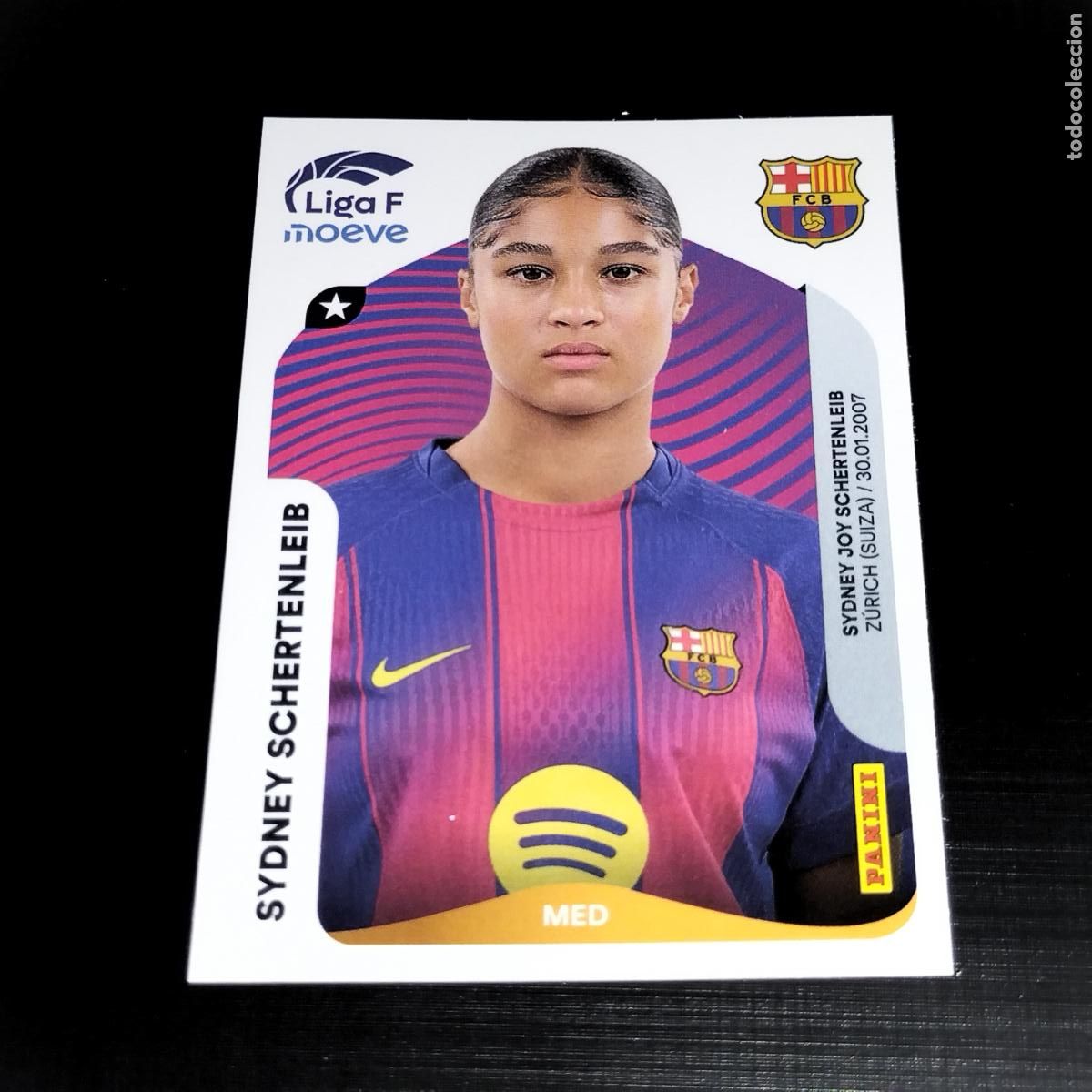 Cromos de f&uacute;tbol: 94 A SYDNEY SCHERTENLEIB FC BARCELONA CROMOS LIGA F MOEVE FEMENINA PANINI 2025 2026 25 26