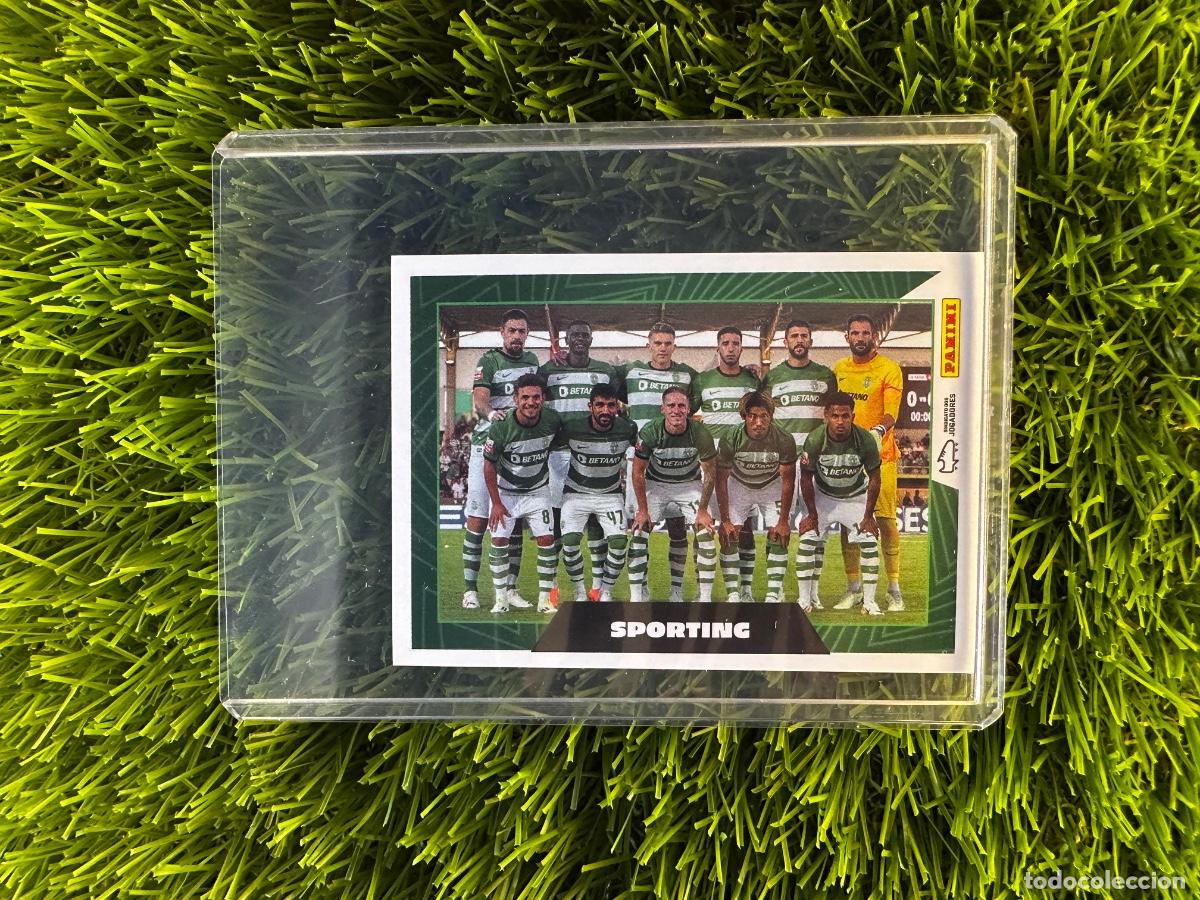 Cromos de f&uacute;tbol: N&ordm; 304 Plantilla Sporting de Lisboa Futebol Liga Portuguesa 23 24