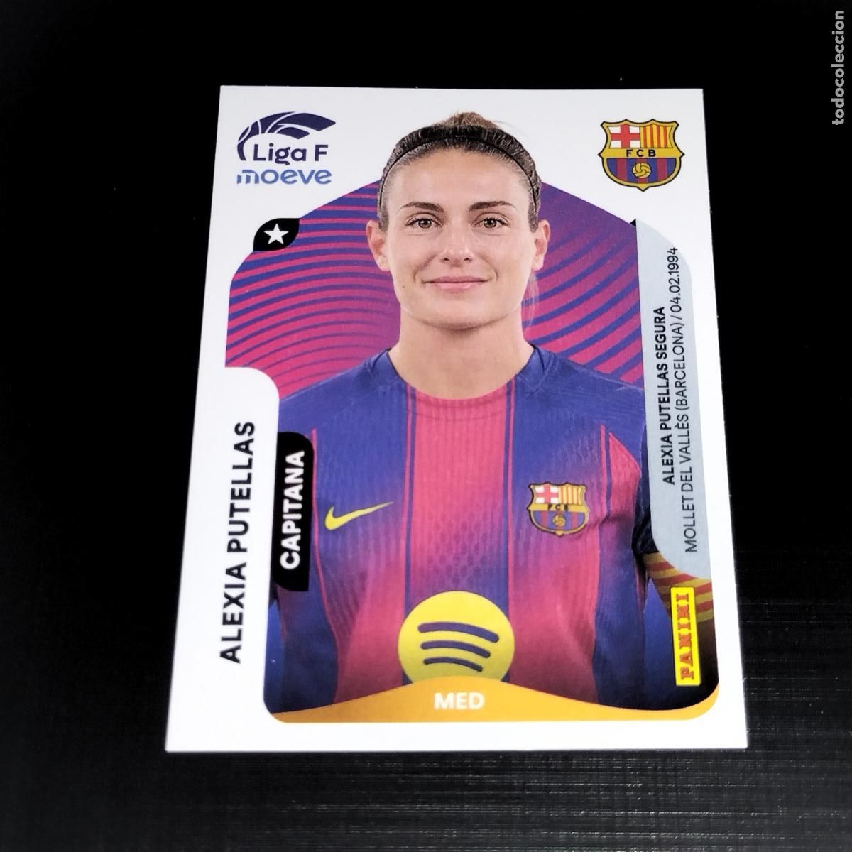 Cromos de f&uacute;tbol: 95 ALEXIA PUTELLAS FC BARCELONA CROMOS LIGA F MOEVE FEMENINA PANINI 2025 2026 25 26