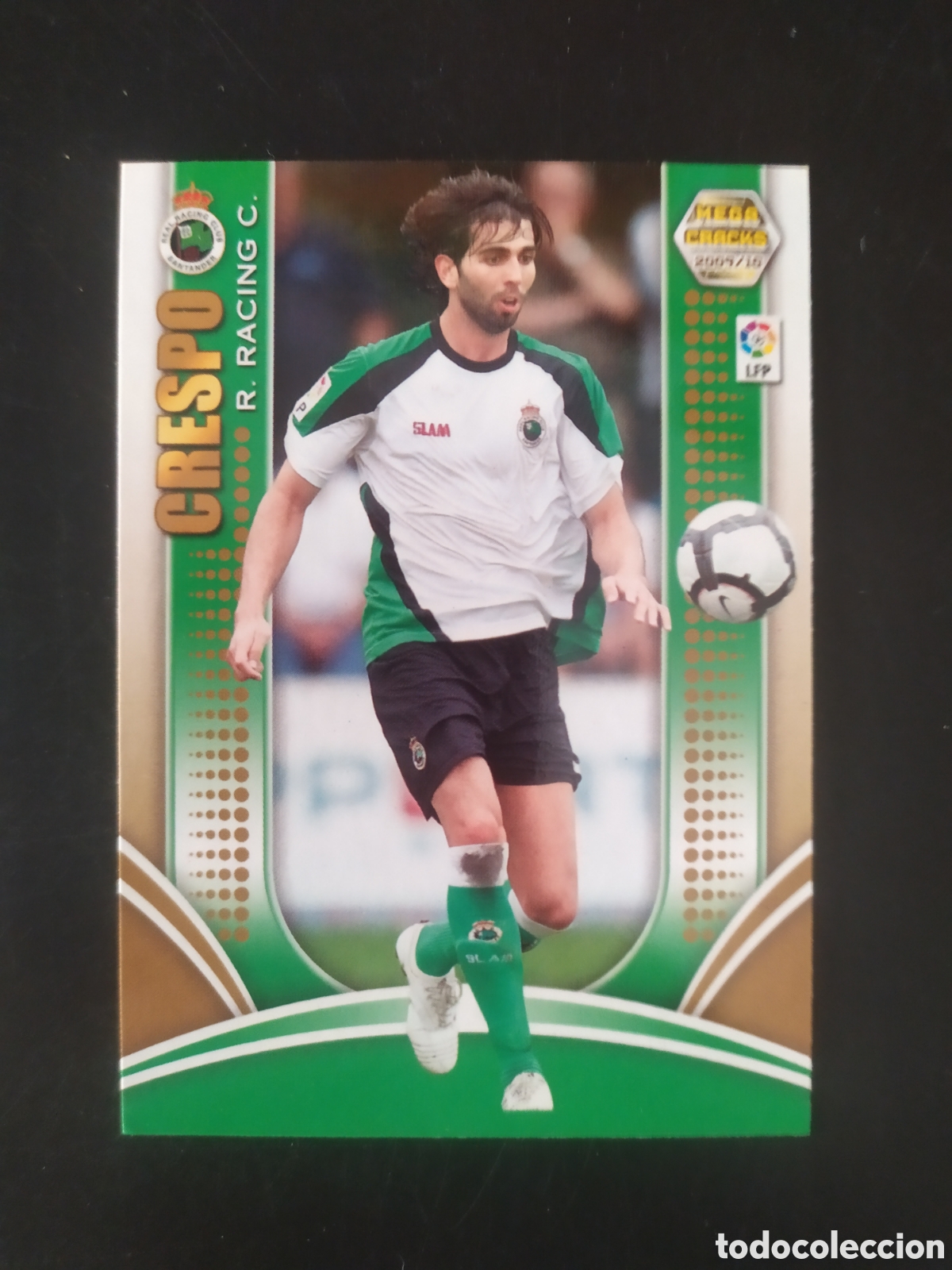 Fu&szlig;ball-Sticker: Megacracks 2009 2010 09 10 panini Crespo n&deg; 201 Racing Santander