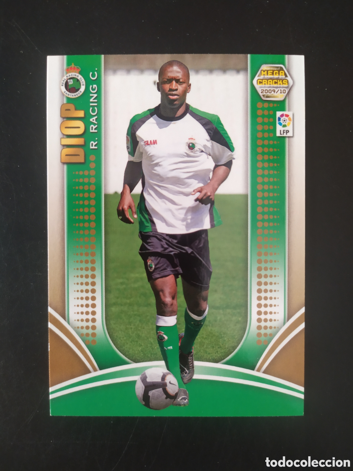 Cromos de f&uacute;tbol: Megacracks 2009 2010 09 10 panini Diop n&deg; 209 Racing Santander