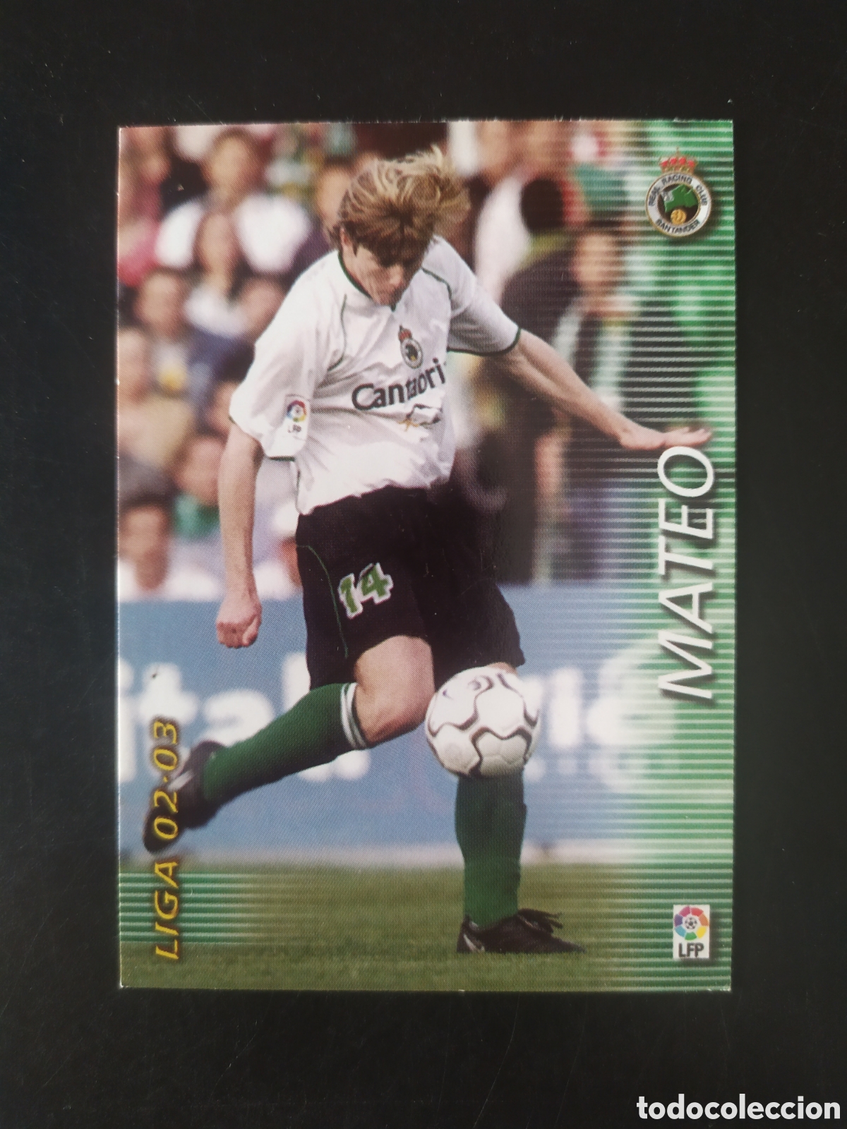 Figurine di Calcio: Megafichas 2002 2003 02 03 panini Mateo n&deg; 227 Racing Santander megacracks