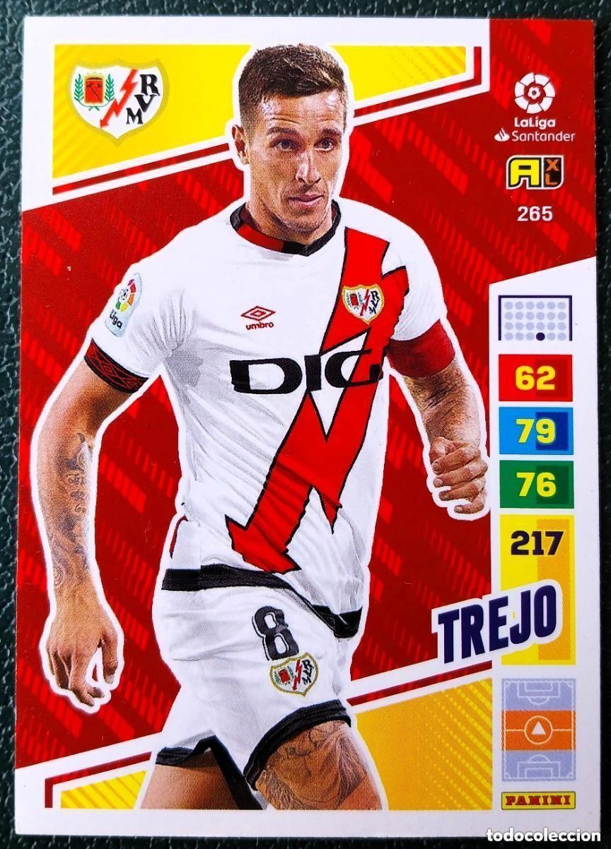 Figurine di Calcio: 265 TREJO RAYO VALLECANO FICHAS ALBUM ADRENALYN XL 2022 2023 22 23