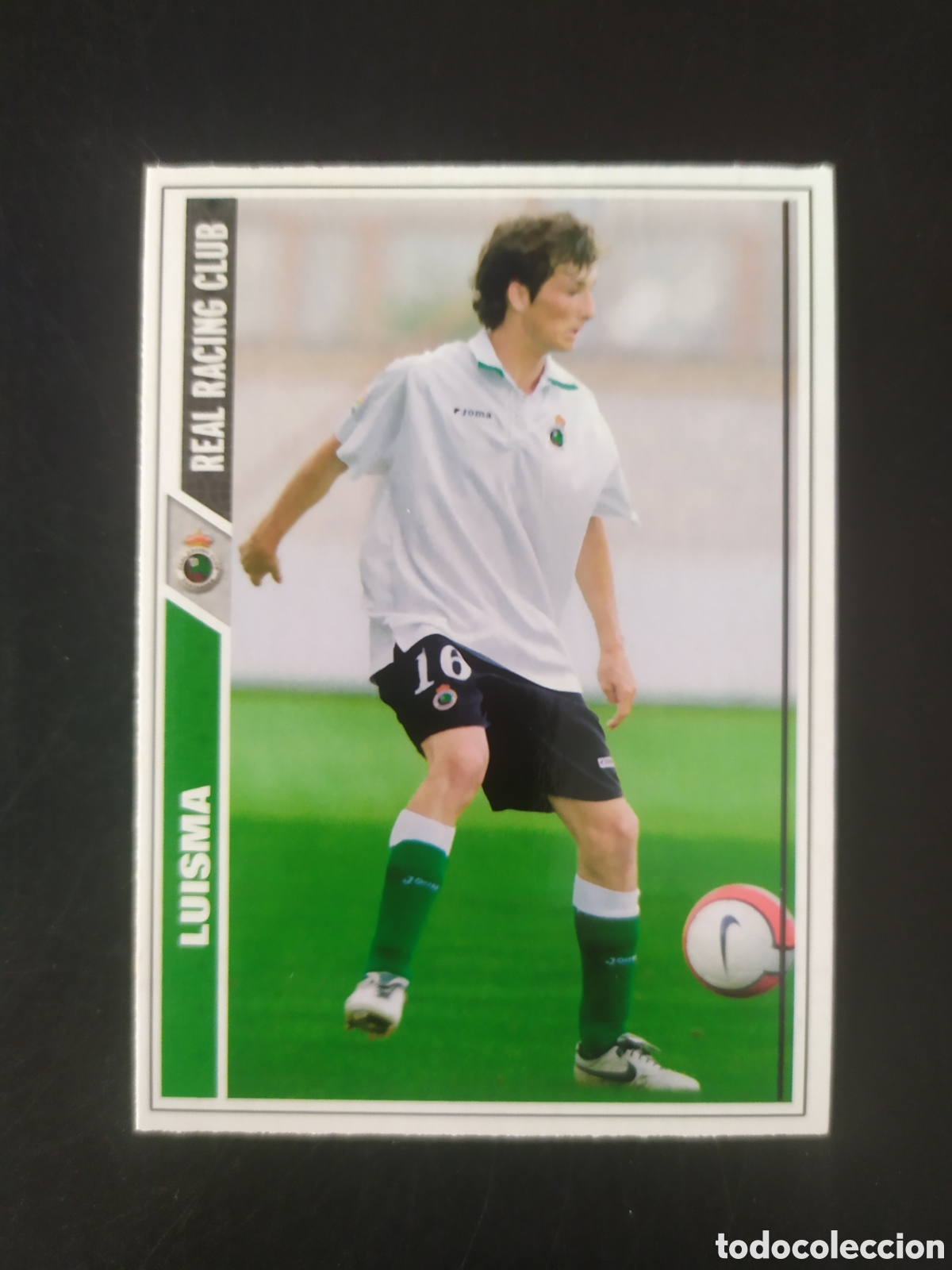 Cromos de f&uacute;tbol: Mundicromo fichas Liga 2007 2008 07 08 Luisma n&deg; 263 Racing Santander