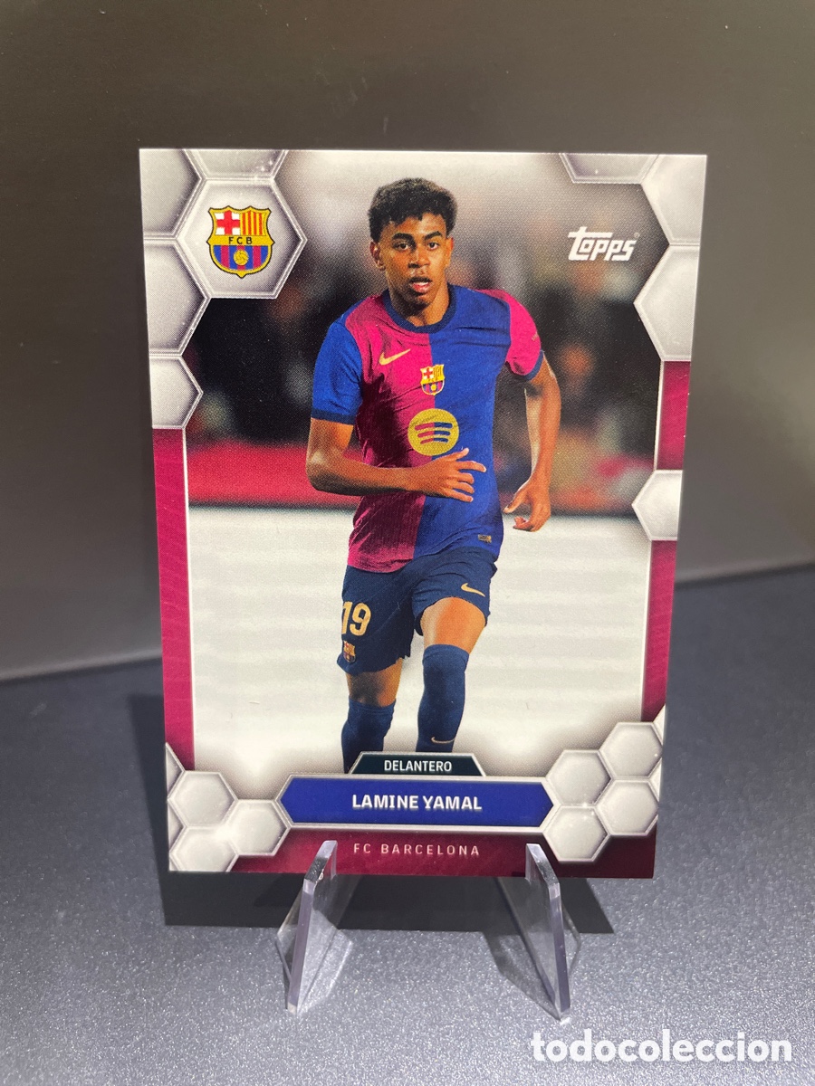 Football Stickers: Lamine Yamal 18 FC Barcelona Fan Set 2024-25 Topps