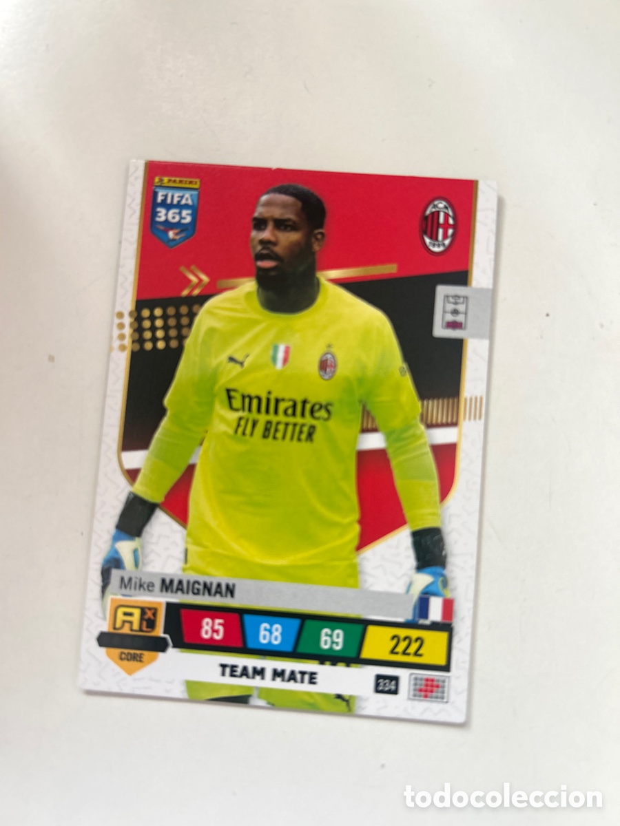Cromos de f&uacute;tbol: Mike Maignan FIFA 365 2023 (334)