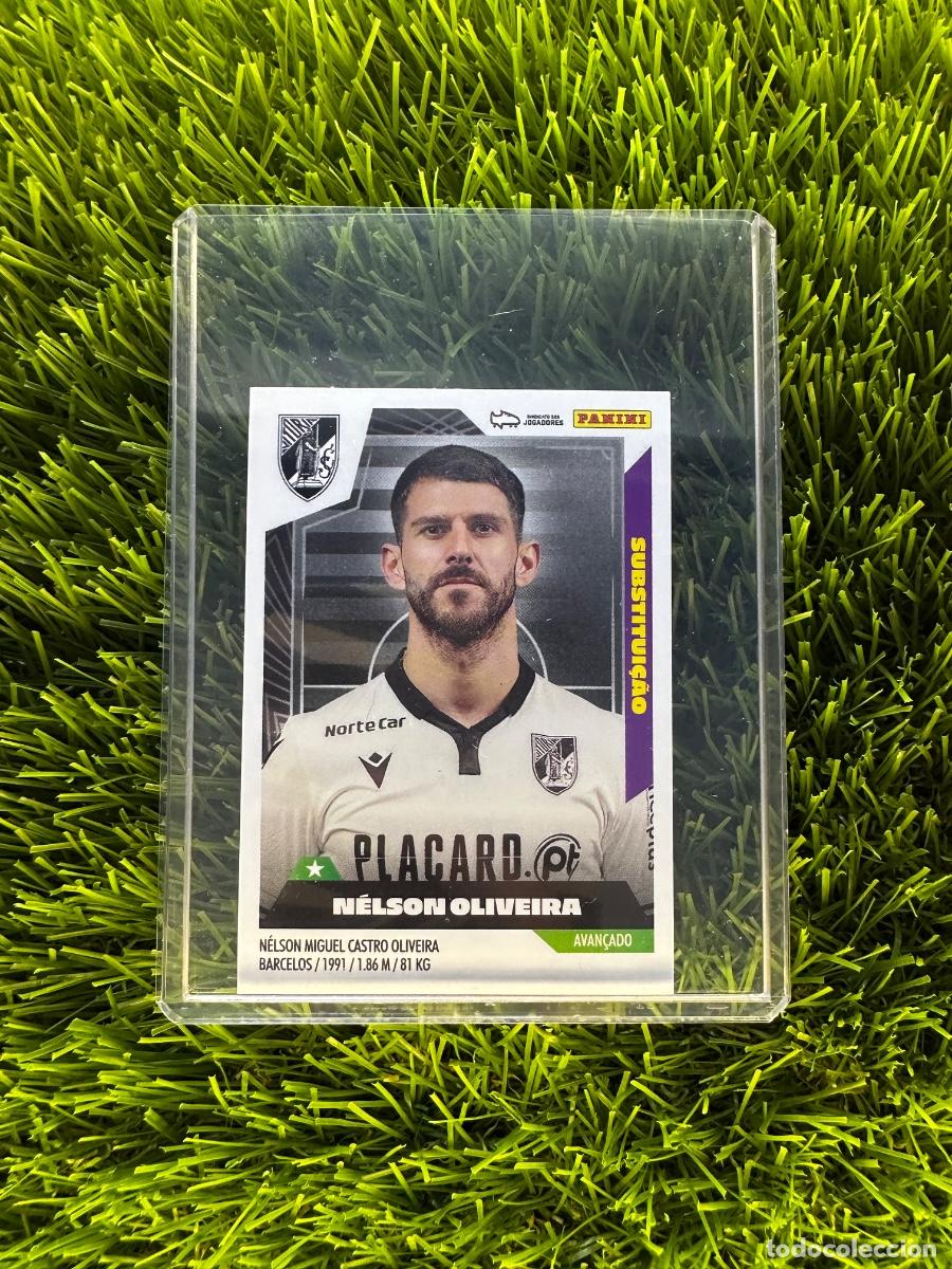 Cromos de f&uacute;tbol: N&ordm; 341BIS N&eacute;lson Oliveira Mercado de Invierno Vitoria Guimaraes Futebol Liga Portuguesa 23 24
