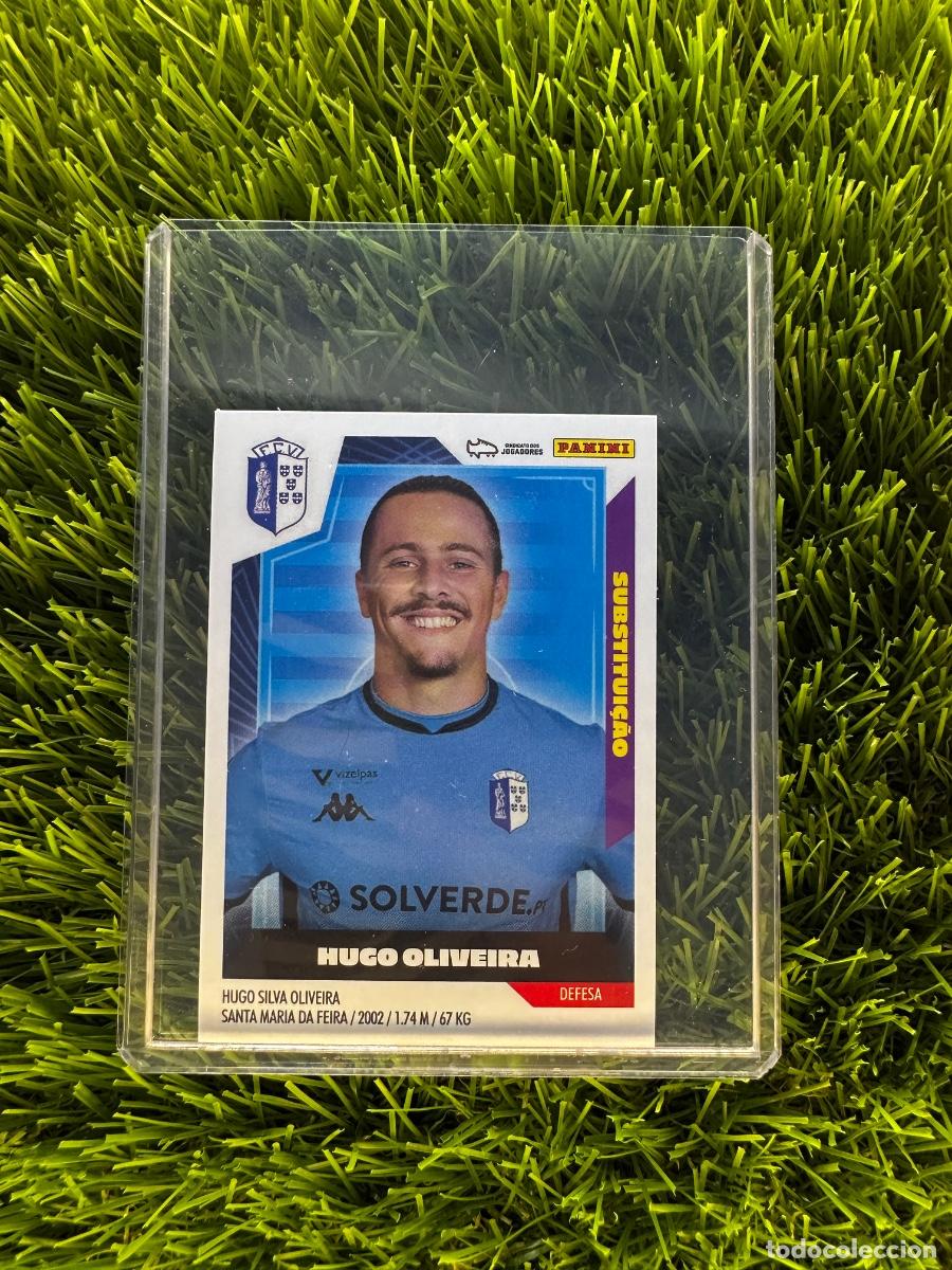 Cromos de f&uacute;tbol: N&ordm; 346BIS Hugo Oliveira Mercado de Invierno Vizela Futebol Liga Portuguesa 23 24