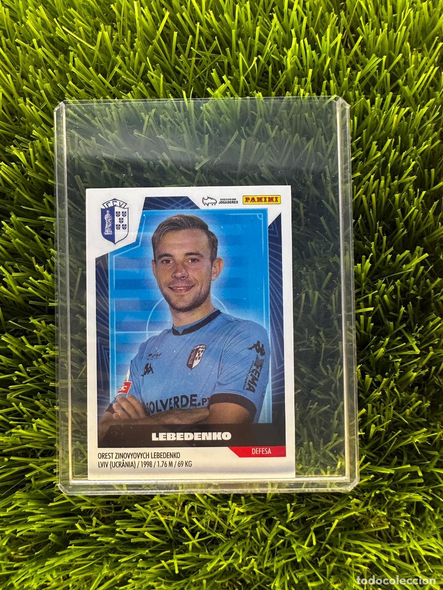 Cromos de f&uacute;tbol: N&ordm; 350 Lebedenko Vizela Futebol Liga Portuguesa 23 24