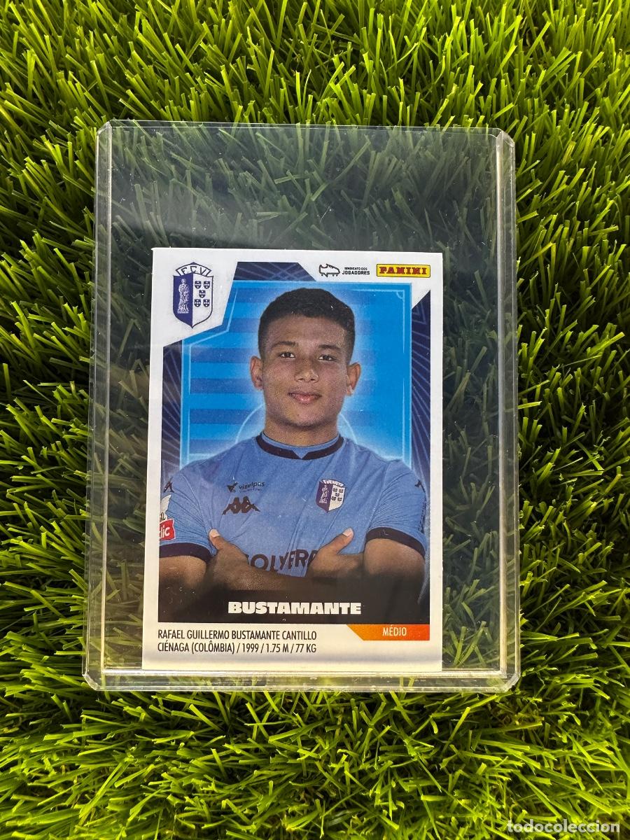 Cromos de f&uacute;tbol: N&ordm; 352 Bustamante Vizela Futebol Liga Portuguesa 23 24