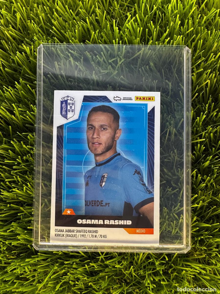 Cromos de f&uacute;tbol: N&ordm; 353 Osama Rashid Vizela Futebol Liga Portuguesa 23 24