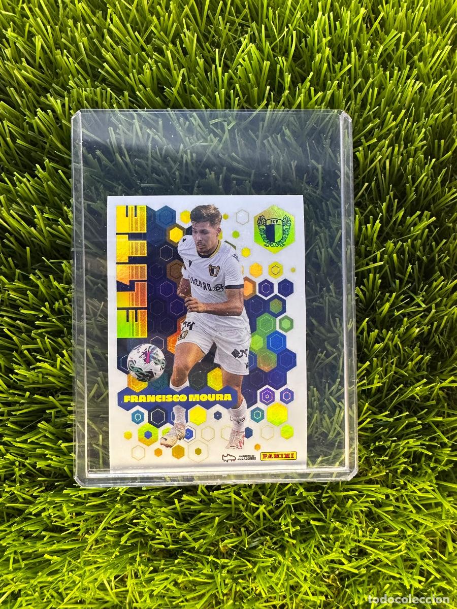 Cromos de f&uacute;tbol: N&ordm; 370 Francisco Moura Elite Famalic&atilde;o Futebol Liga Portuguesa 23 24