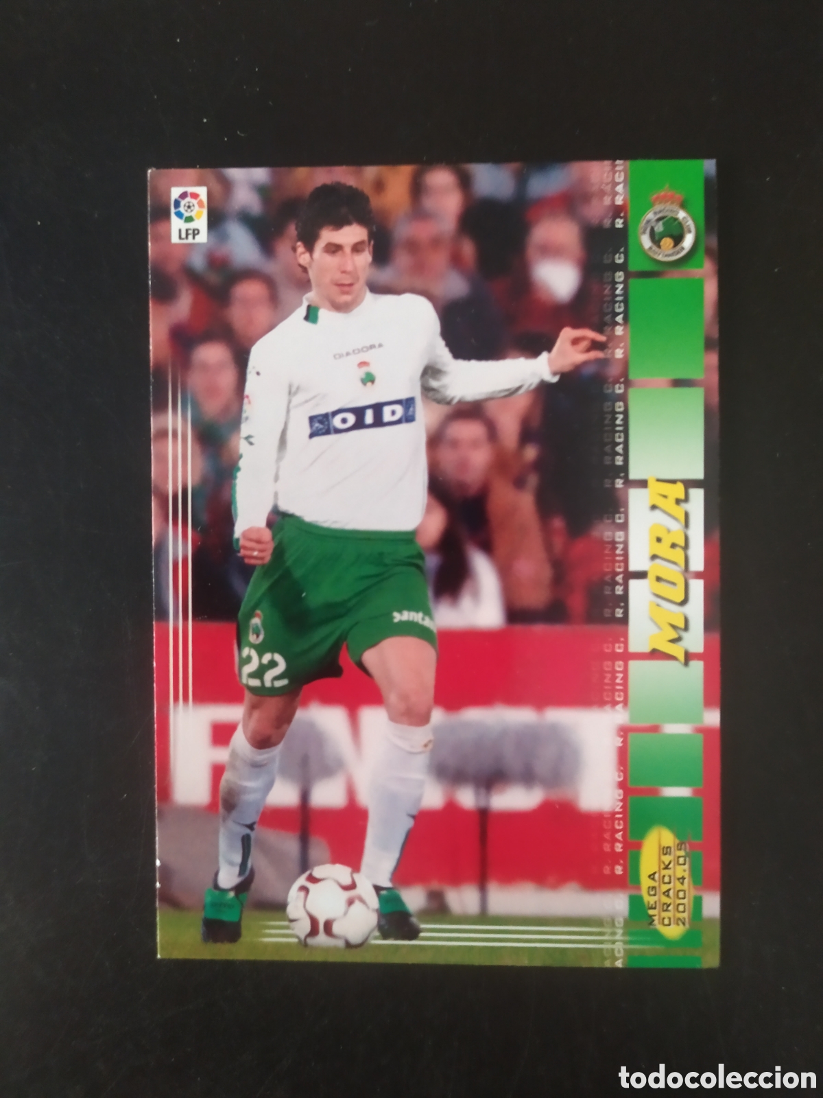 Cromos de f&uacute;tbol: Megacracks 2004 2005 04 05 panini Mora n&ordm; 256 Racing Santander