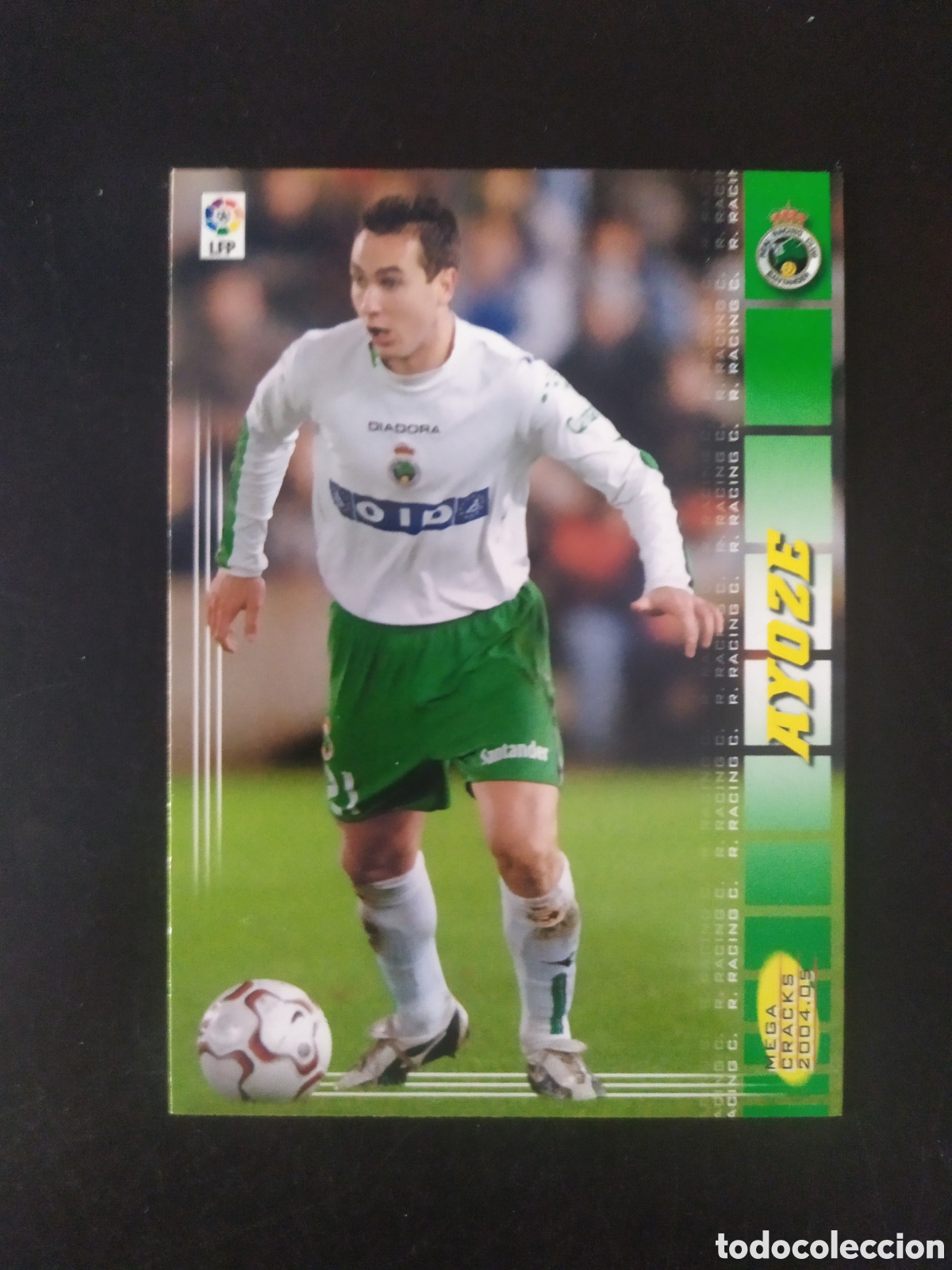 Cromos de f&uacute;tbol: Megacracks 2004 2005 04 06 panini Ayoze n&ordm; 260 Racing Santander