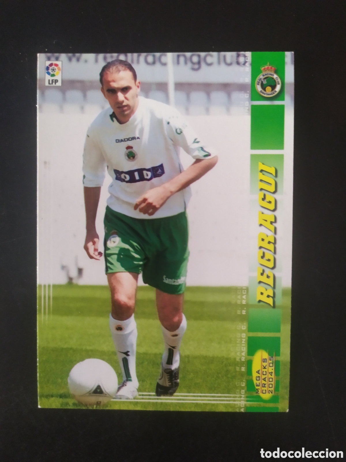 Cromos de f&uacute;tbol: Megacracks 2004 2005 04 05 panini Regragui fichaje n&ordm; 452 Racing Santander