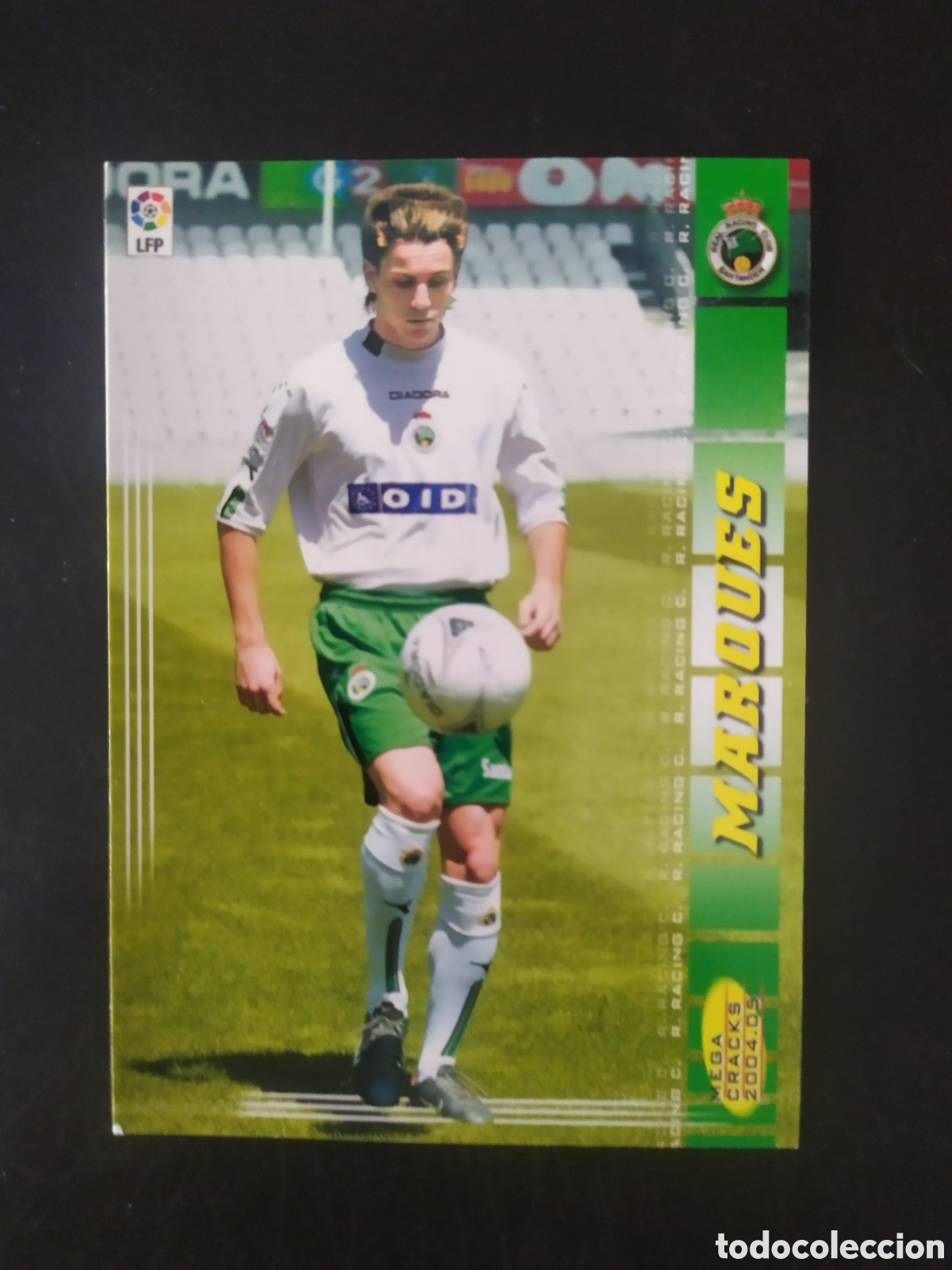 Cromos de f&uacute;tbol: Megacracks 2004 2005 04 05 panini Marques fichaje n&ordm; 460 Racing Santander