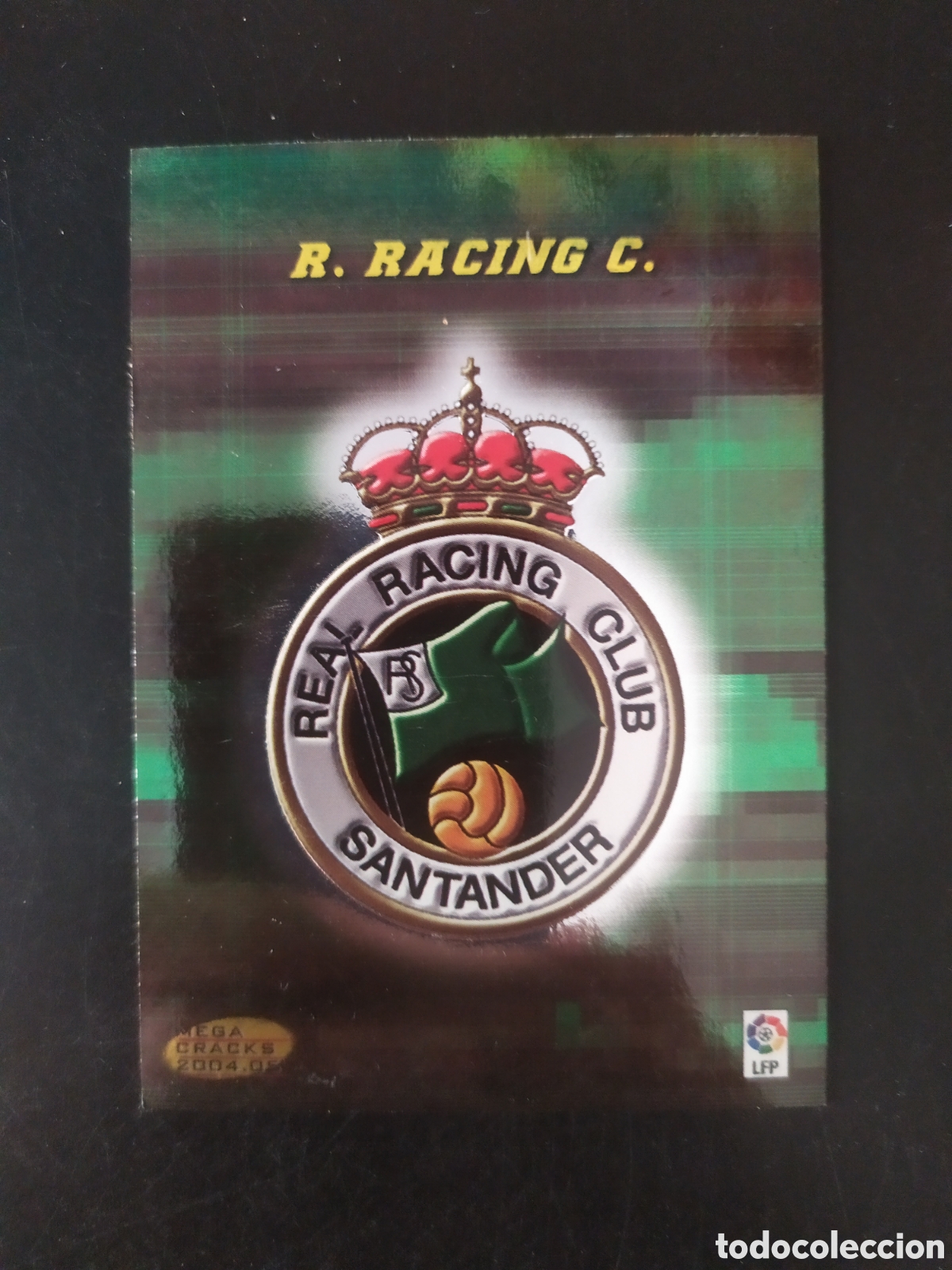 Cromos de f&uacute;tbol: Megacracks 2004 2005 04 05 panini escudo n&ordm; 253 Racing Santander