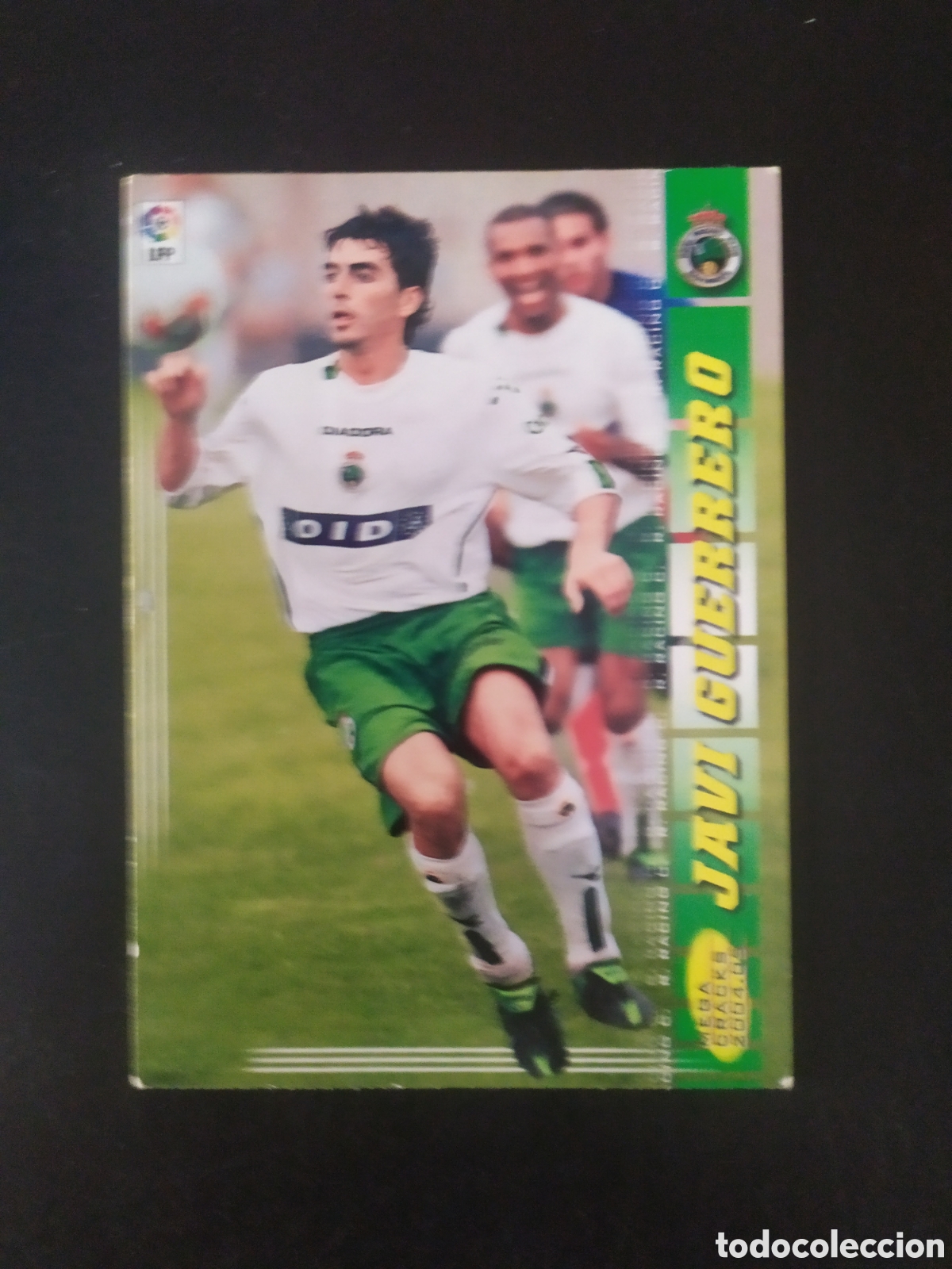 Cromos de f&uacute;tbol: Megacracks 2004 2005 04 05 panini Javi Guerrero n&ordm; 269 Racing Santander