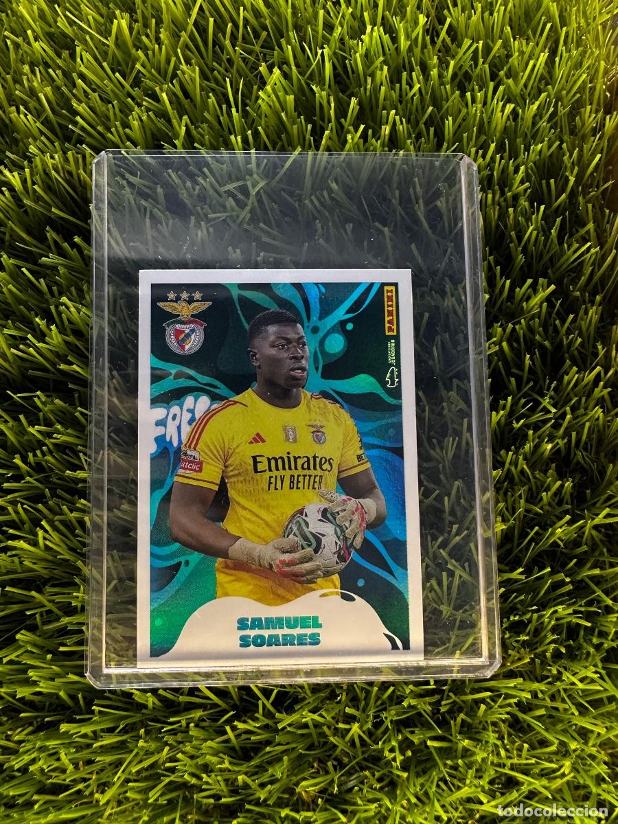 Cromos de f&uacute;tbol: N&ordm; 394 Samuel Soares Fresh SL Benfica Futebol Liga Portuguesa 23 24