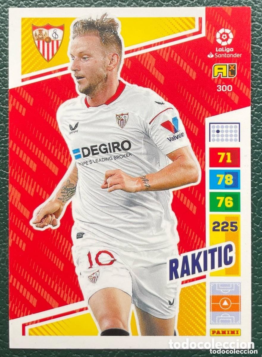 Cromos de f&uacute;tbol: 300 RAKITIC SEVILLA FC FICHAS ALBUM ADRENALYN XL 2022 2023 22 23