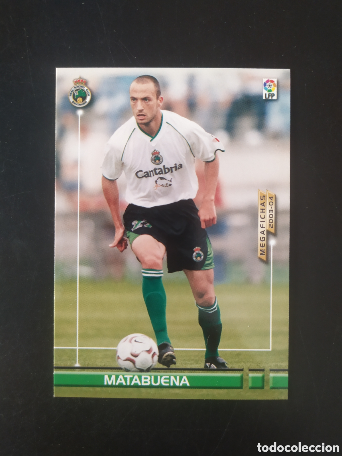 Cromos de f&uacute;tbol: Megafichas 2003 2004 03 04 panini Matabuena n&deg; 246 Racing Santander megacracks