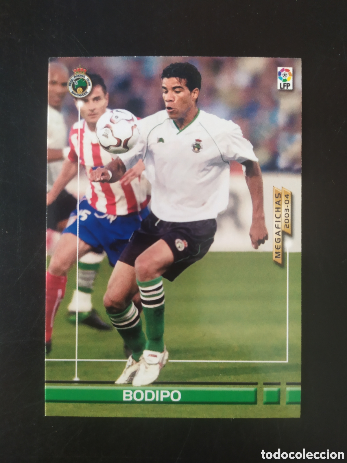 Cromos de f&uacute;tbol: Megafichas 2003 2004 03 04 panini Bodipo n&deg; 251 Racing Santander megacracks