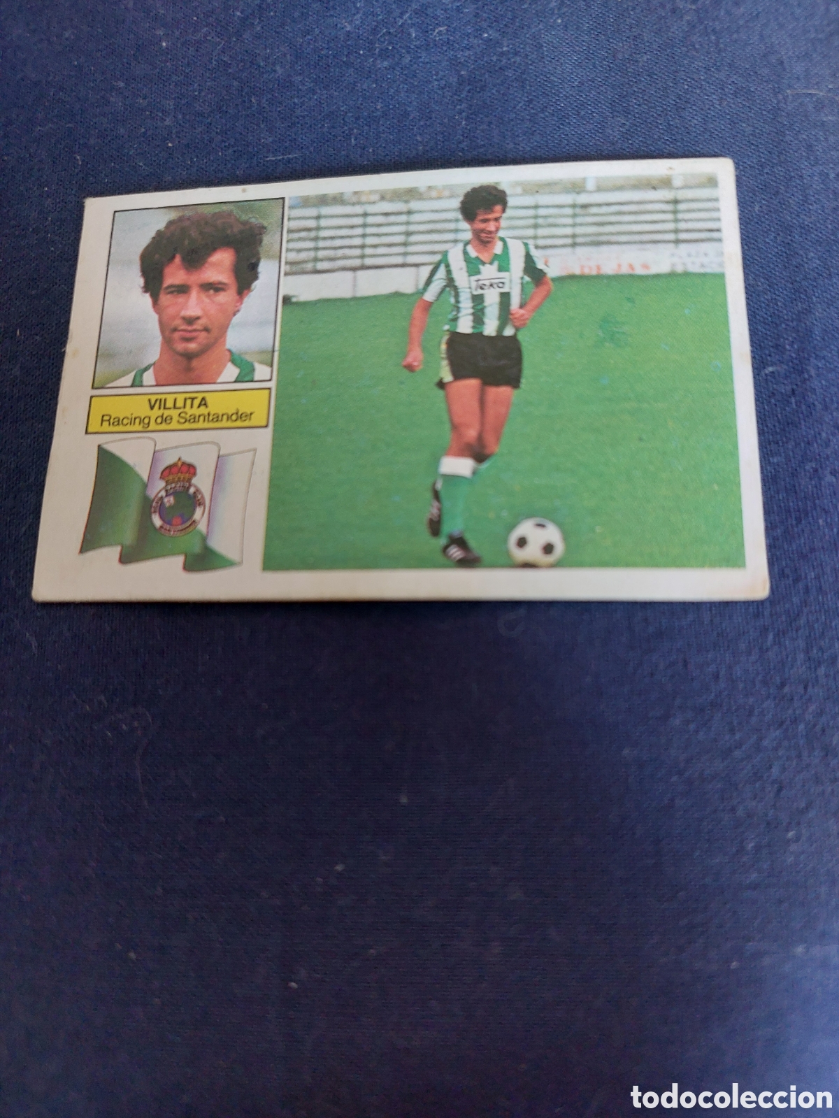 Cromos de f&uacute;tbol: Villita racing santander 82/83