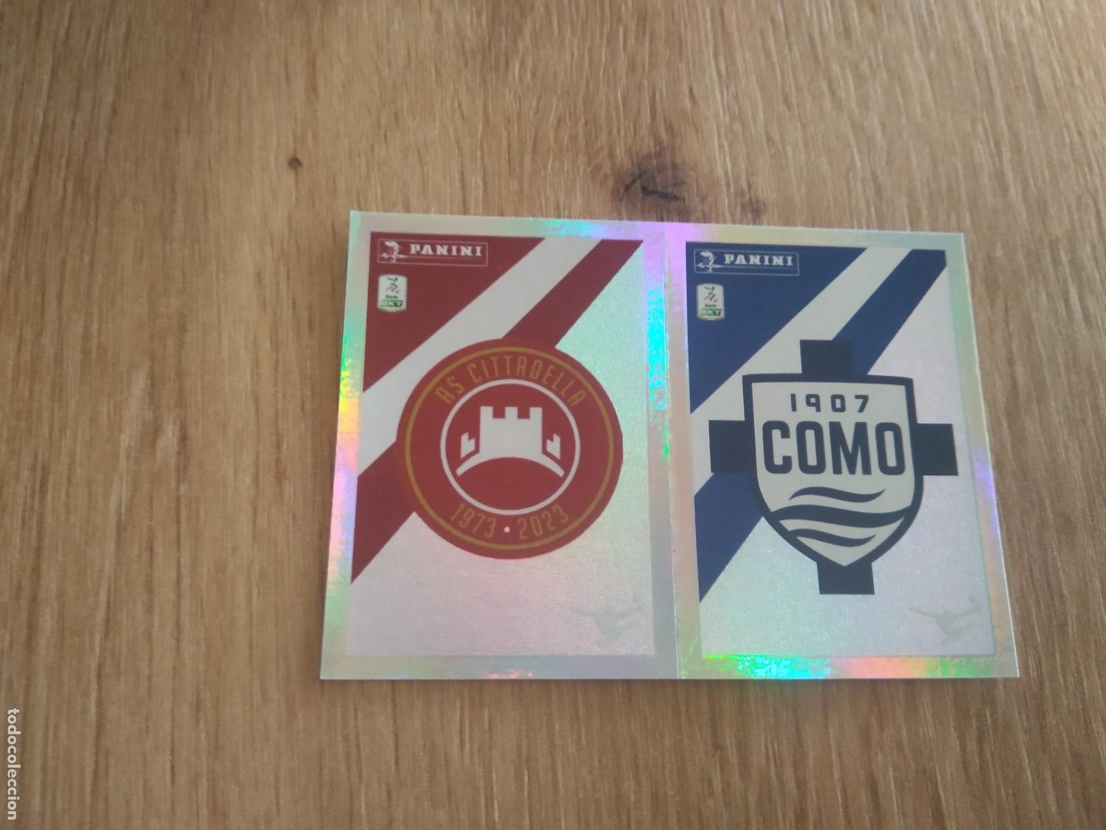 Cromos de f&uacute;tbol: 542 ESCUDO COMO CITTADELLA CROMO FUTBOL PANINI LIGA ITALIA 23-24 CALCIATORI 2023-2024