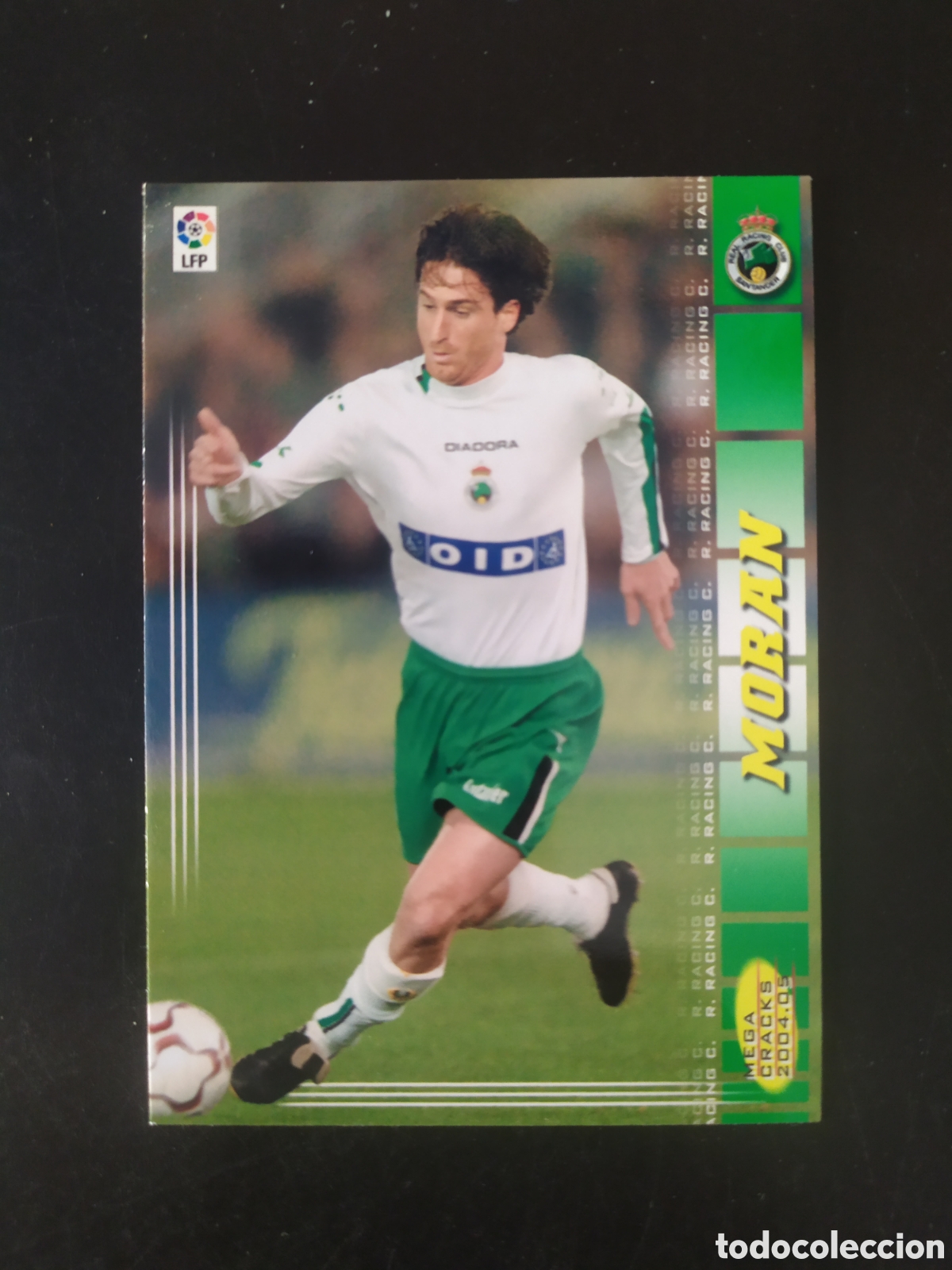 Cromos de f&uacute;tbol: Megacracks 2004 2005 04 05 panini Mor&aacute;n n&ordm; 267 Racing Santander