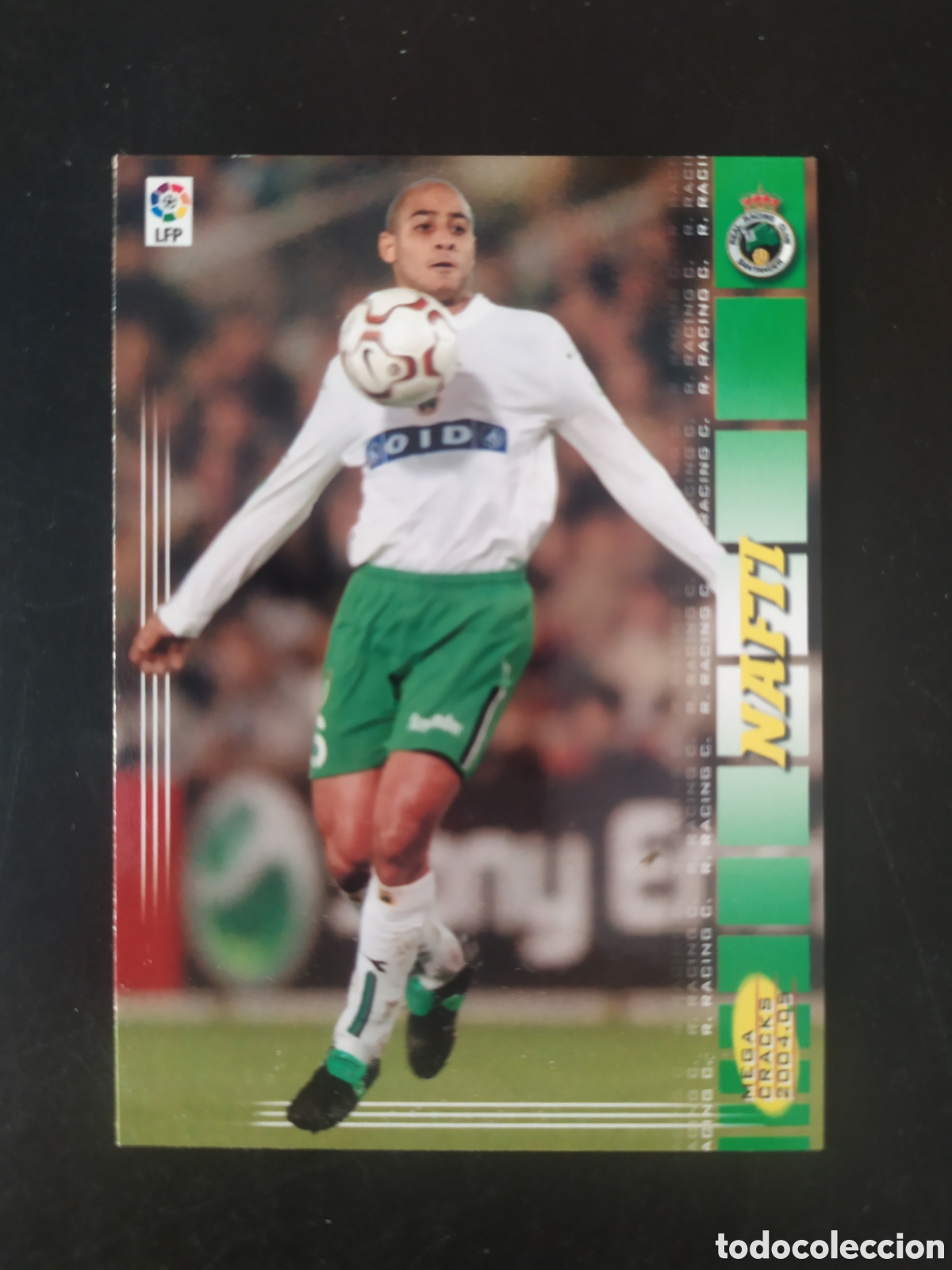 Cromos de f&uacute;tbol: Megacracks 2004 2005 04 05 panini Nafti n&ordm; 261 Racing Santander