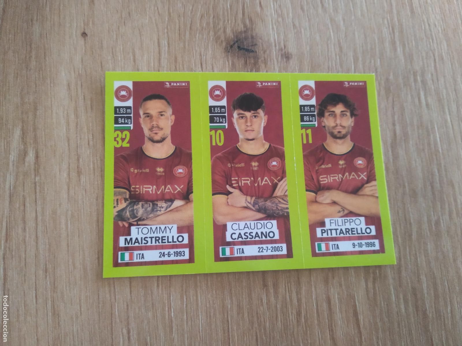 Cromos de f&uacute;tbol: 548 MAISTRELLO CASSANO PITTARELLO CROMO FUTBOL PANINI LIGA ITALIA 23-24 CALCIATORI 2023-2024