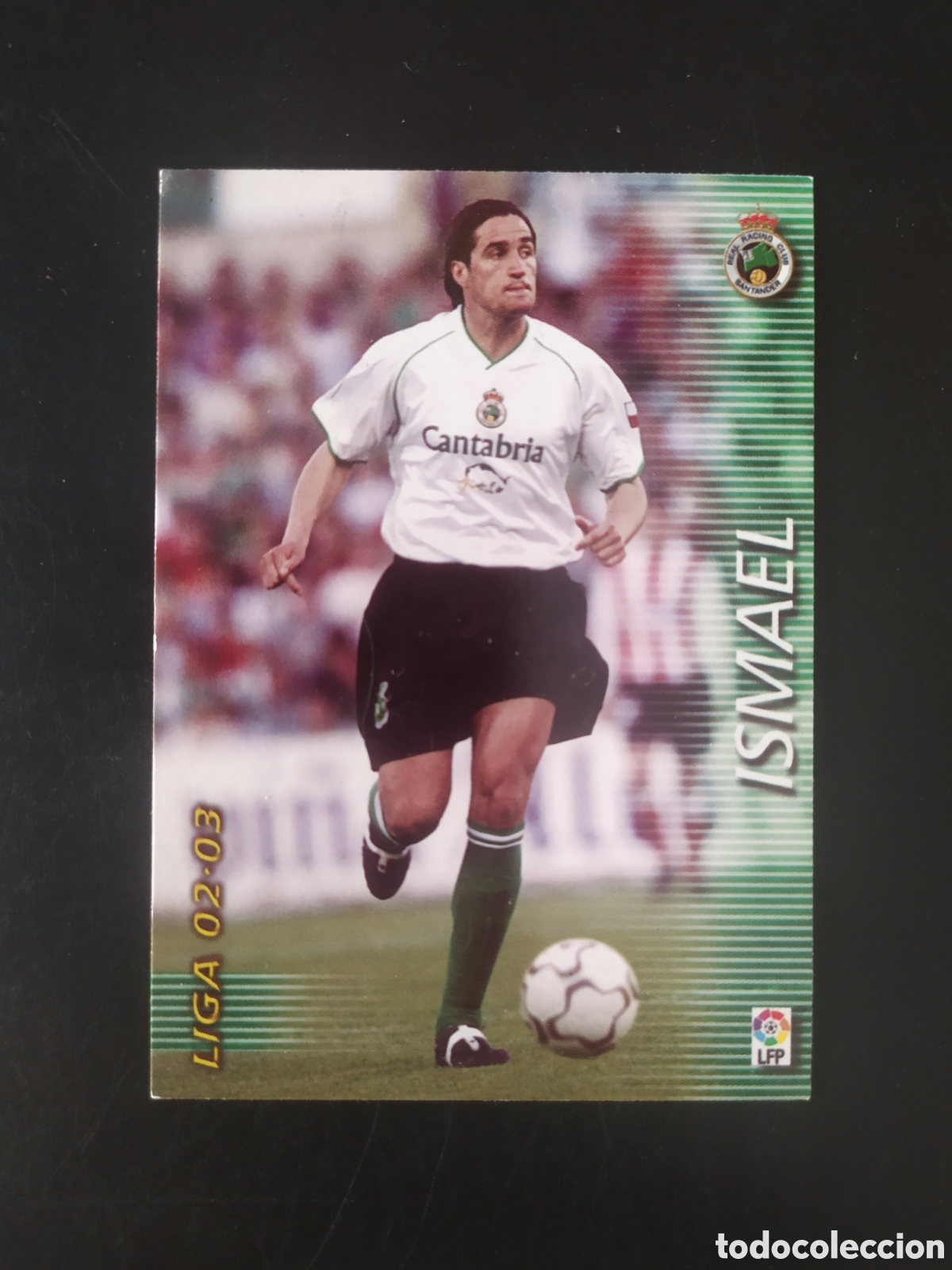 Cromos de f&uacute;tbol: Megafichas 2002 2003 02 03 panini Ismael n&deg; 226 Racing Santander megacracks