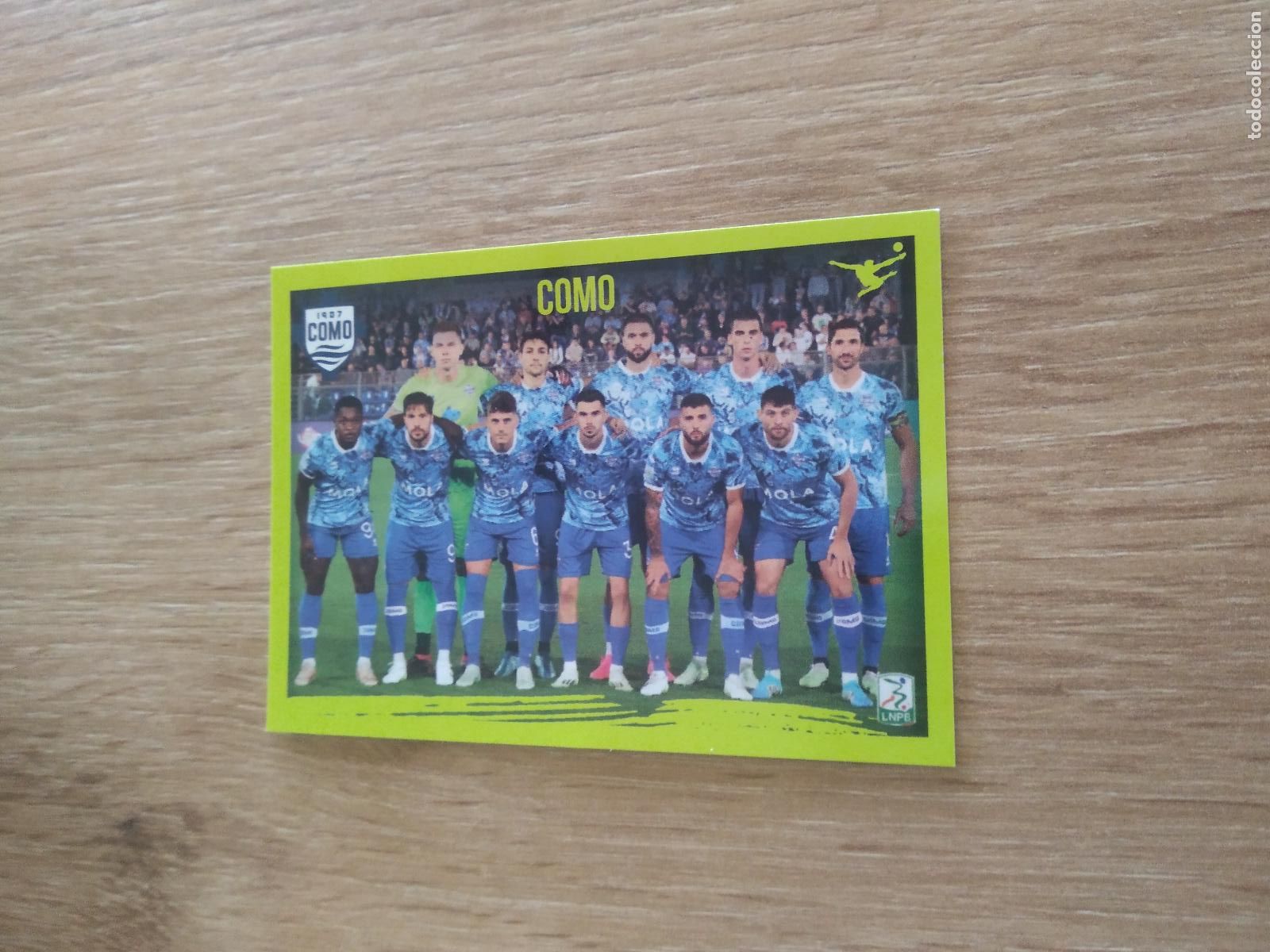Cromos de f&uacute;tbol: 549 EQUIPO PLANTILLA COMO CROMO FUTBOL PANINI LIGA ITALIA 23-24 CALCIATORI 2023-2024