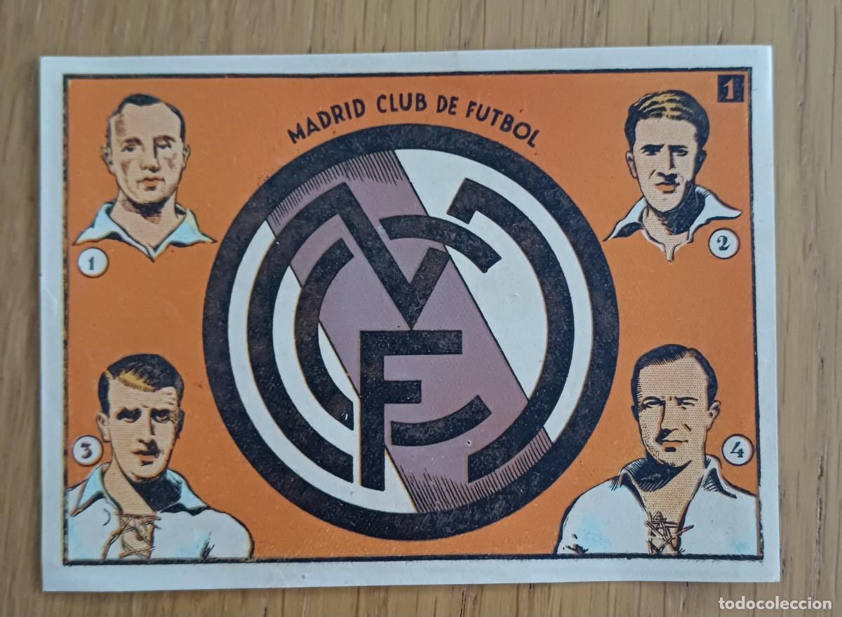 Cromos de f&uacute;tbol: cromo futbol, Madrid club de futbol, cromos cultura, nunca pegado