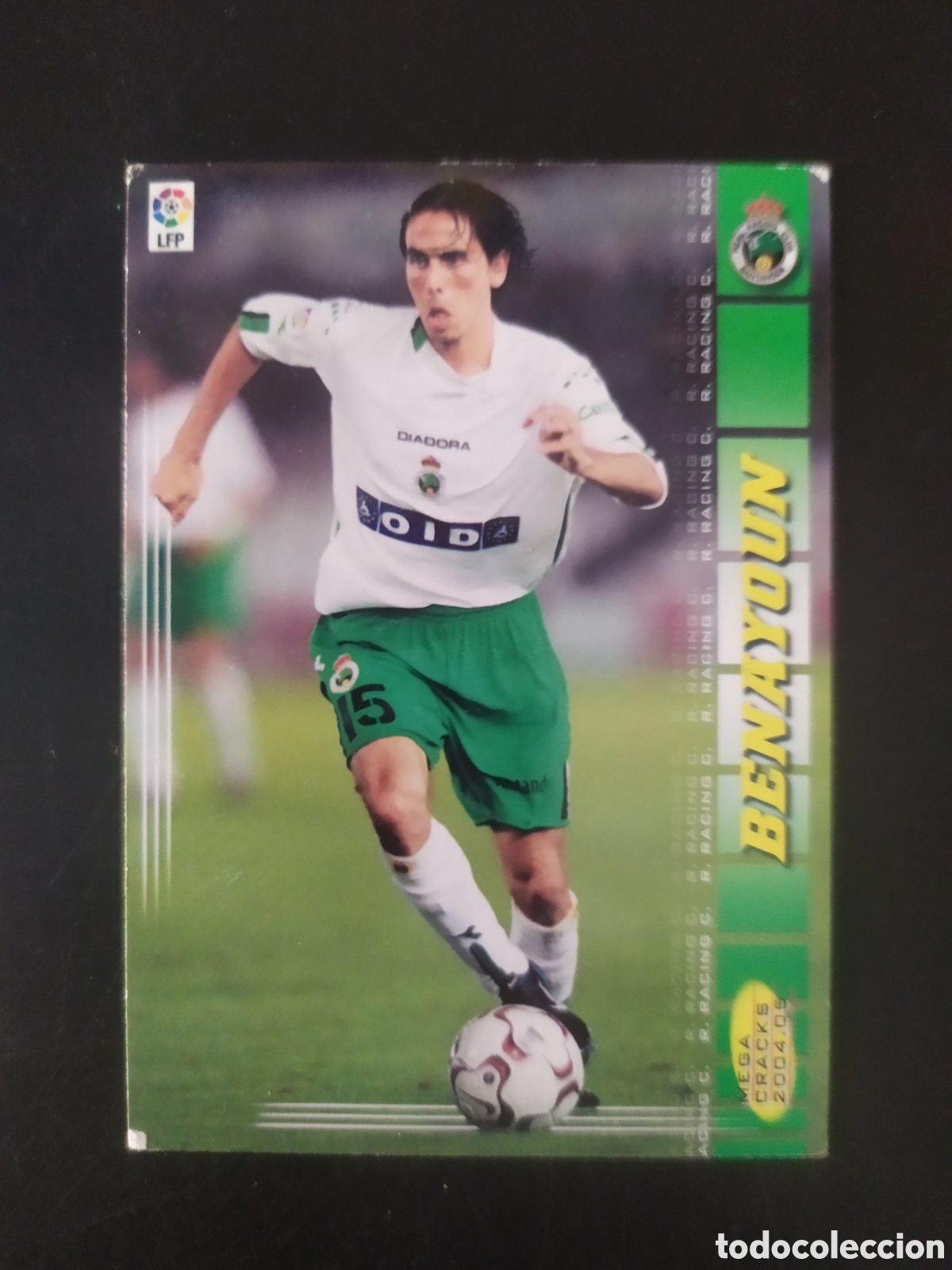 Cromos de f&uacute;tbol: Megacracks 2004 2005 04 05 panini Benayoun n&ordm; 266 Racing Santander
