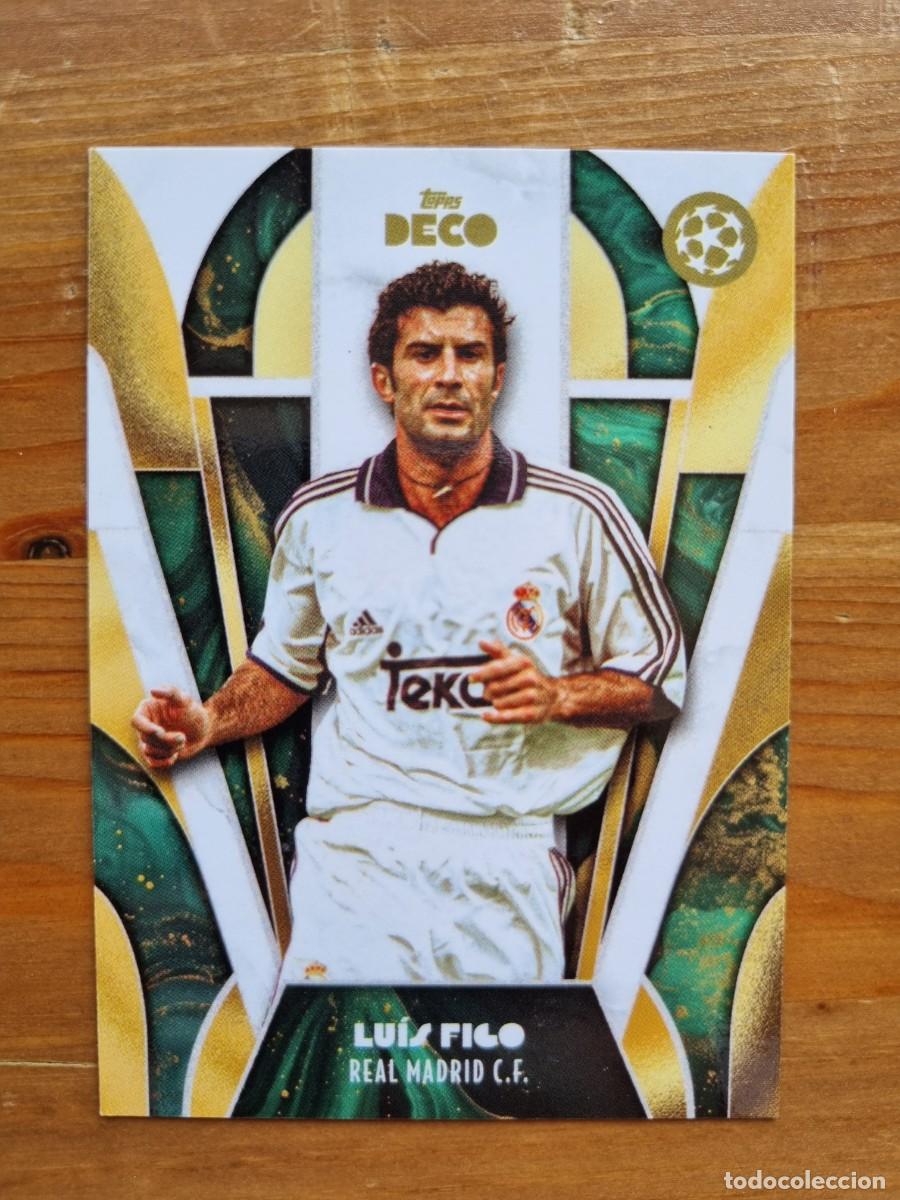 Cromos de f&uacute;tbol: Luis FIGO (Real Madrid CF) JOUEUR EMBLEMATIQUE. Topps Deco 2024 2025 24 25
