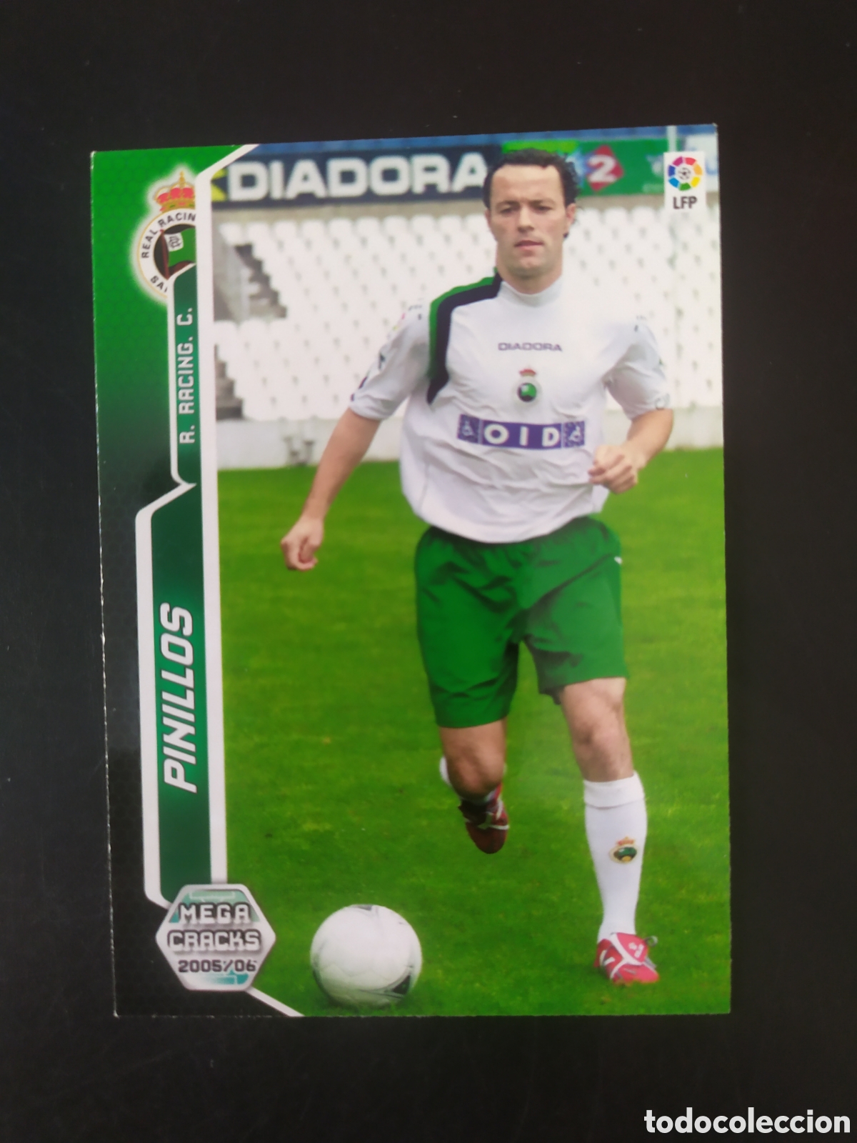 Cromos de f&uacute;tbol: Megacracks 2005 2006 05 06 panini Pinillos n&ordm; 255 Racing Santander