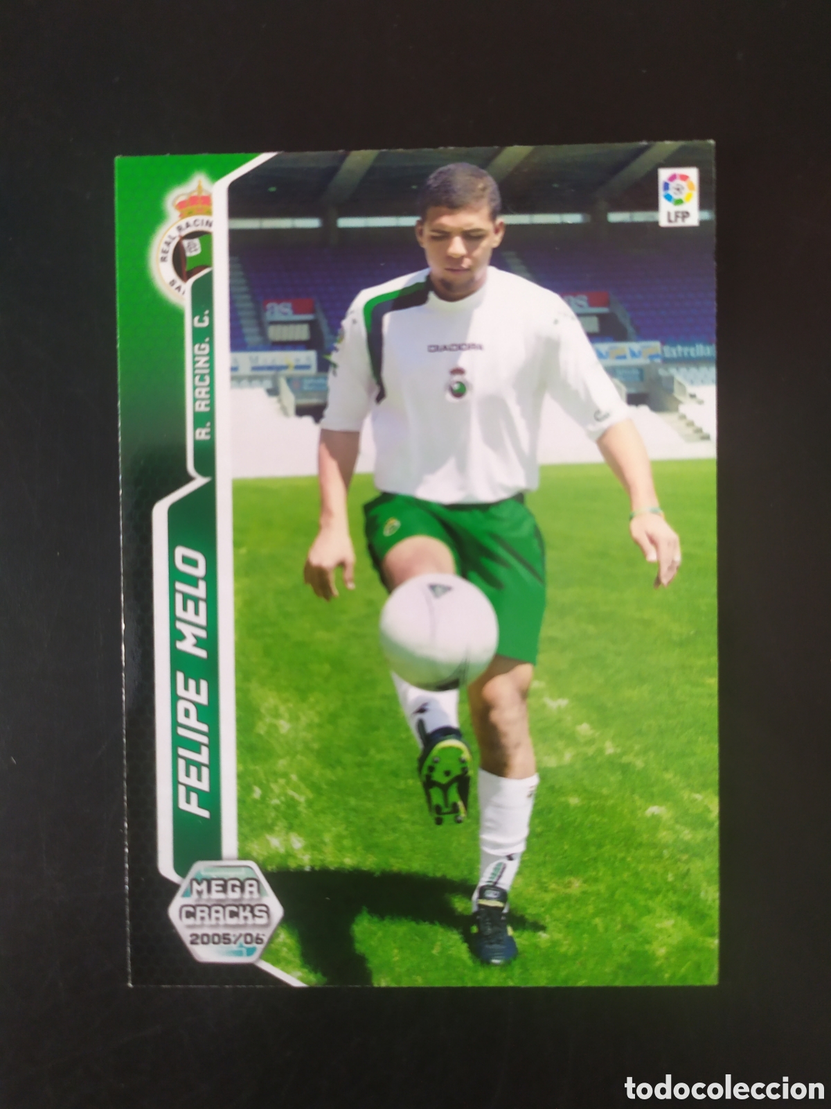 Cromos de f&uacute;tbol: Megacracks 2005 2006 05 06 panini Felipe Melo n&deg; 267 Racing Santander