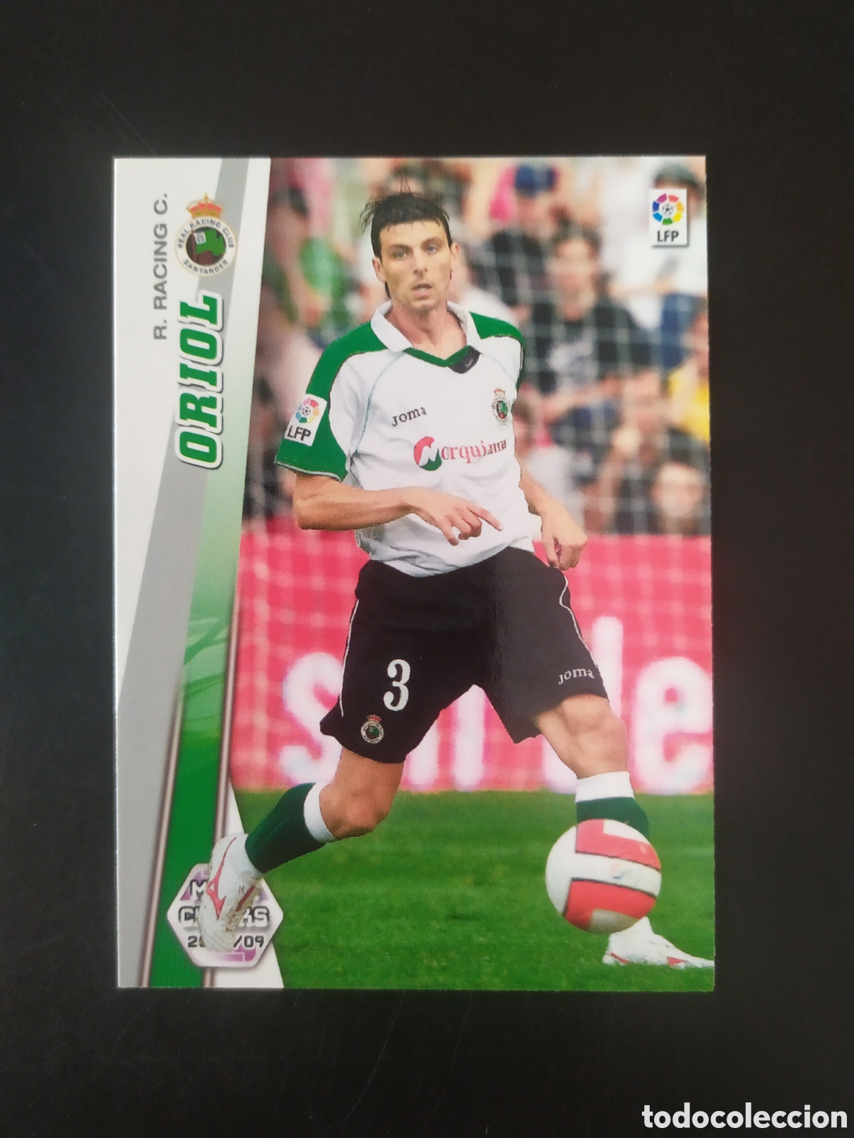 Cromos de f&uacute;tbol: Megacracks 2008 2009 08 09 panini Oriol n&deg; 238 Racing Santander