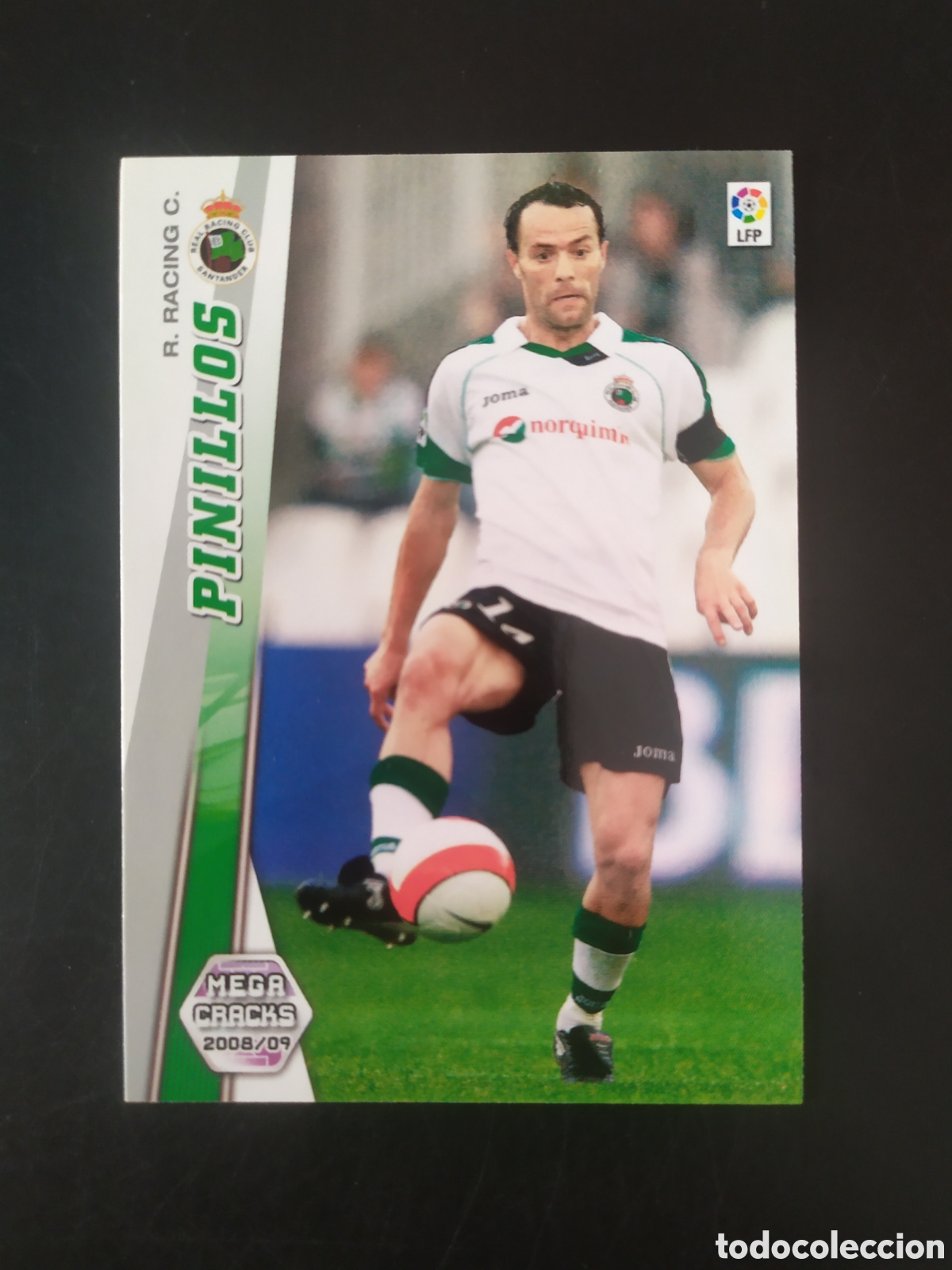 Cromos de f&uacute;tbol: Megacracks 2008 2009 08 09 panini Pinillos n&deg; 237 Racing Santander