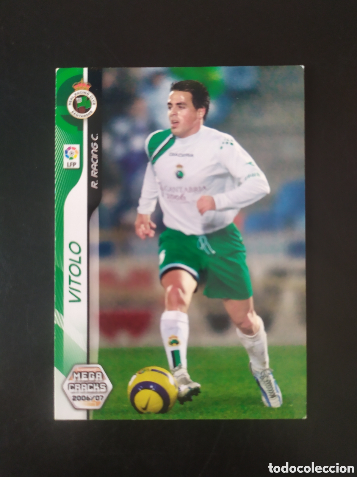 Cromos de f&uacute;tbol: Megacracks 2006 2007 06 07 panini Vitolo n&ordm; 242 Racing Santander