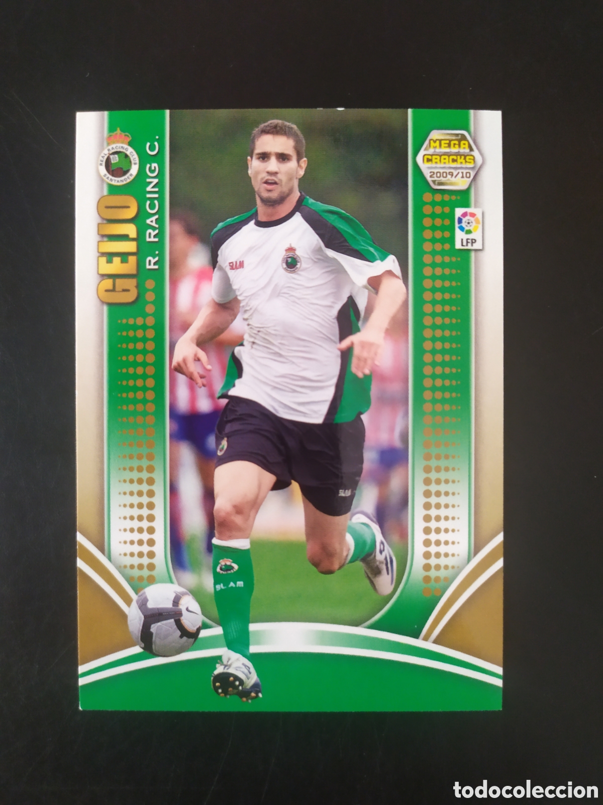 Cromos de f&uacute;tbol: Megacracks 2009 2010 09 10 panini Geijo n&deg; 216 Racing Santander