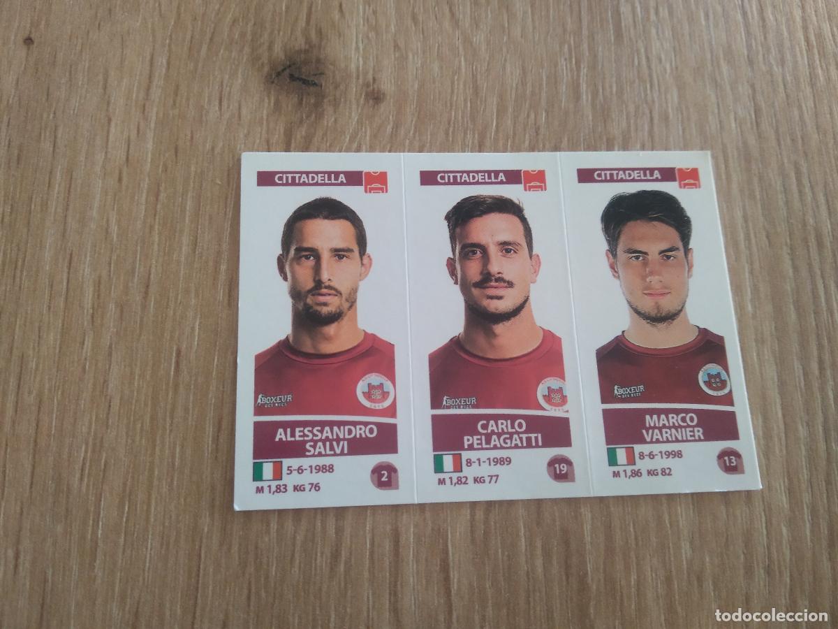 Cromos de f&uacute;tbol: 613 SALVI PELAGATTI VARNIER CITTADELLA CROMO FUTBOL PANINI LIGA ITALIA 17-18 CALCIATORI 2017-2018