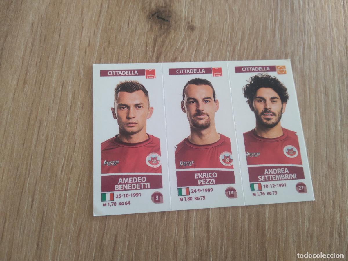 Cromos de f&uacute;tbol: 614 BENEDETTI PEZZI SETTEMBRINI CROMO FUTBOL PANINI LIGA ITALIA 17-18 CALCIATORI 2017-2018